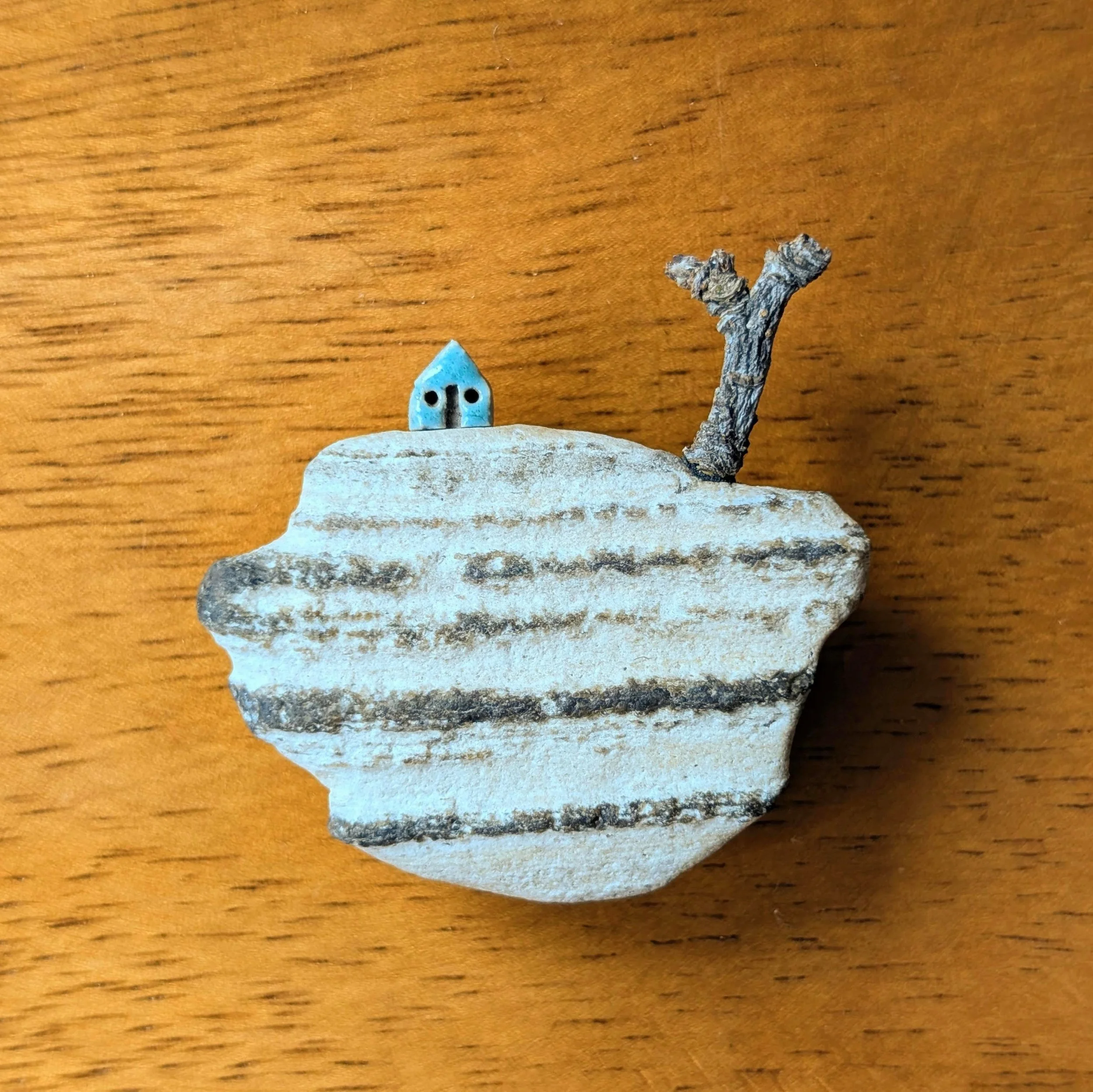 a stone endlessly in flight (detail)