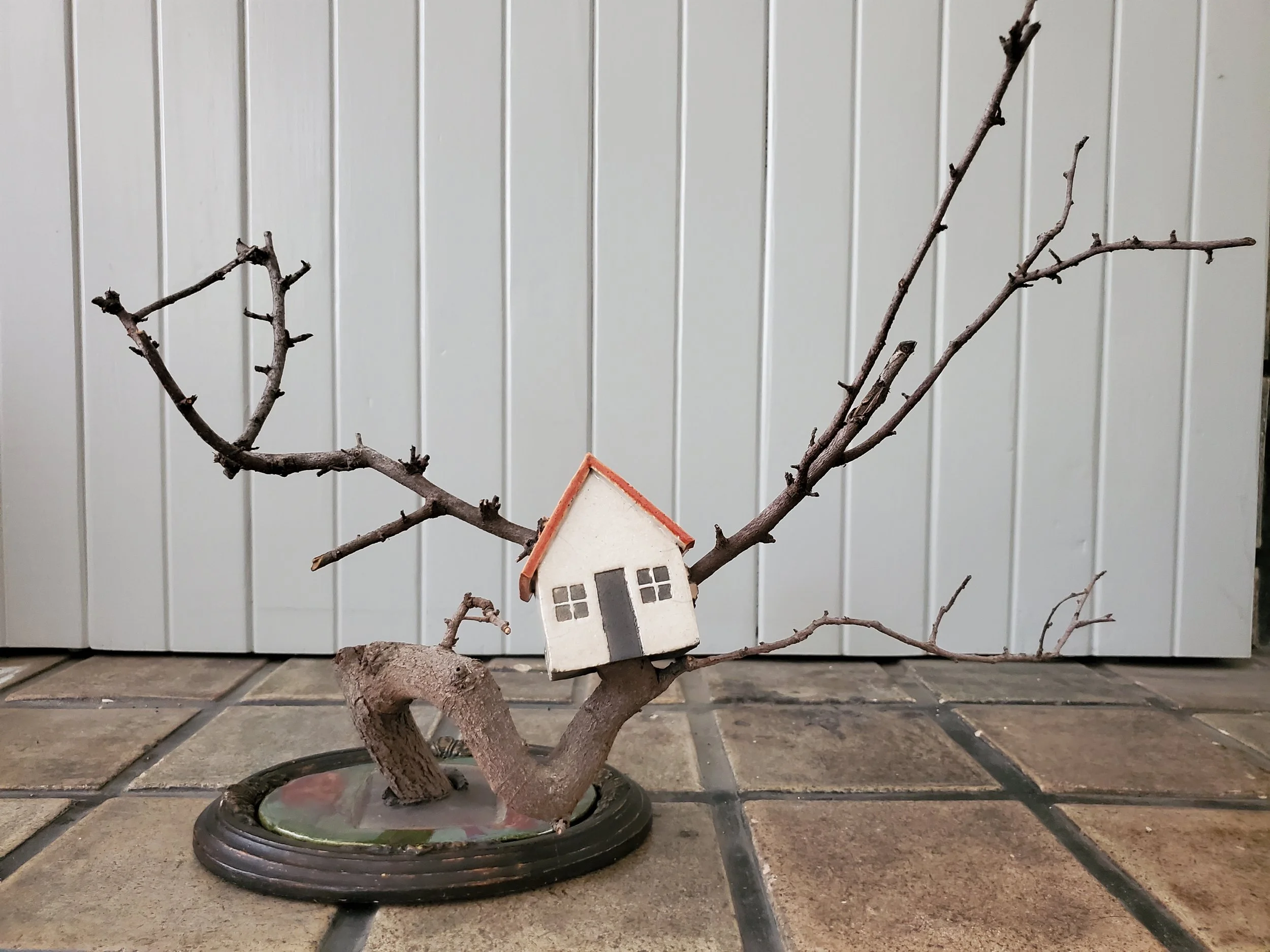 house borne aloft (16” x 20” x 12”)