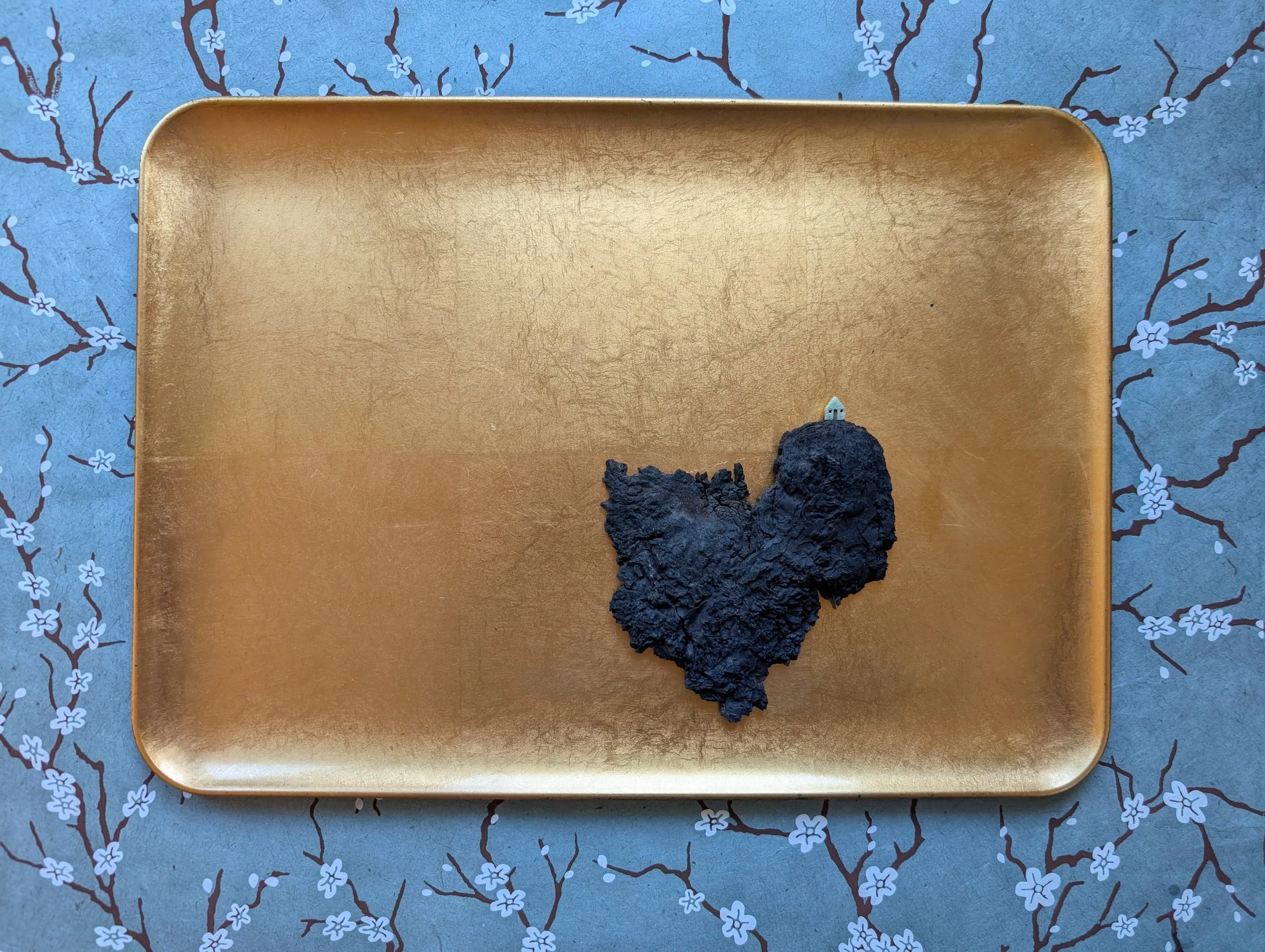 brilliance of cloudless days (10" x 14" x 1.25")