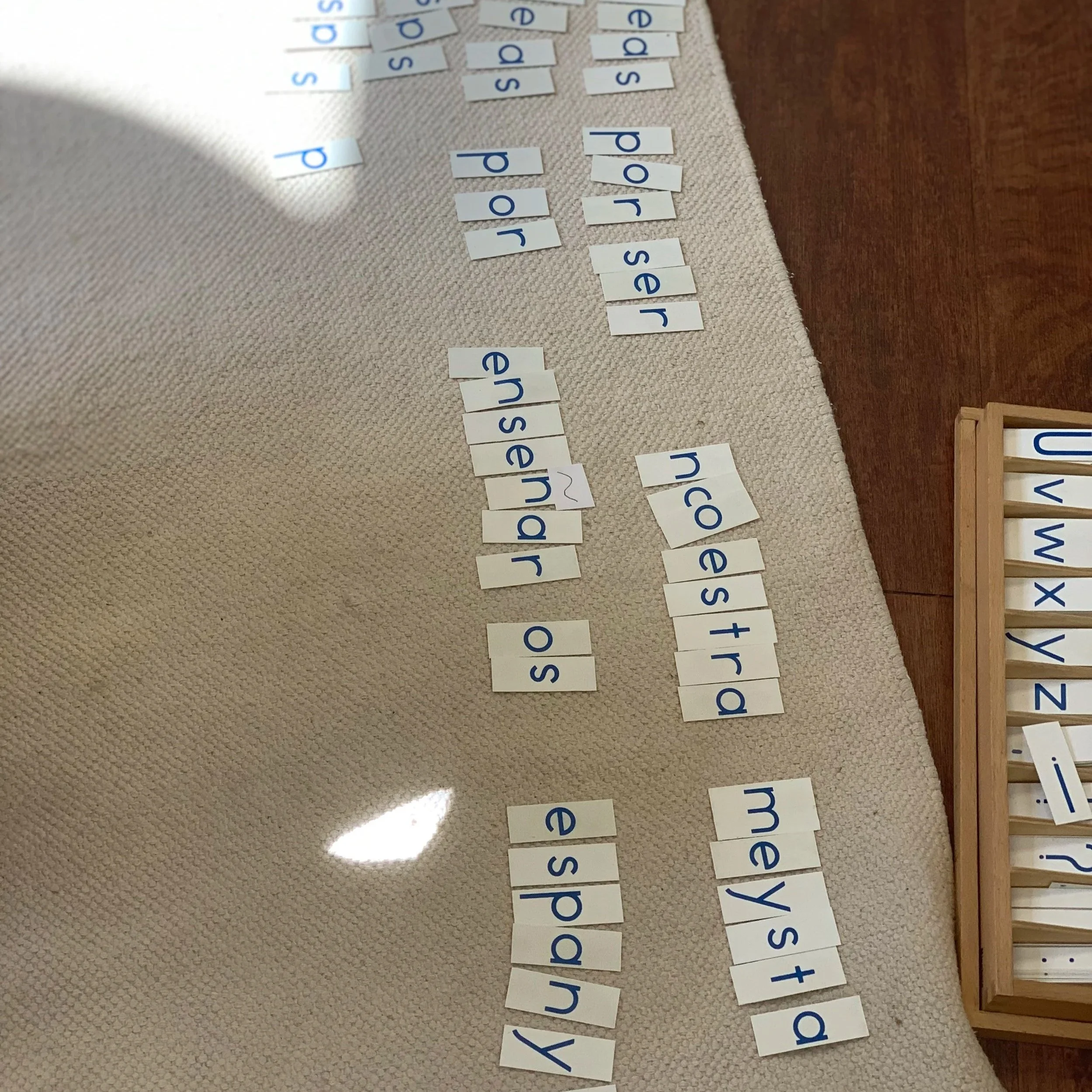 Words Become Complete Thoughts 