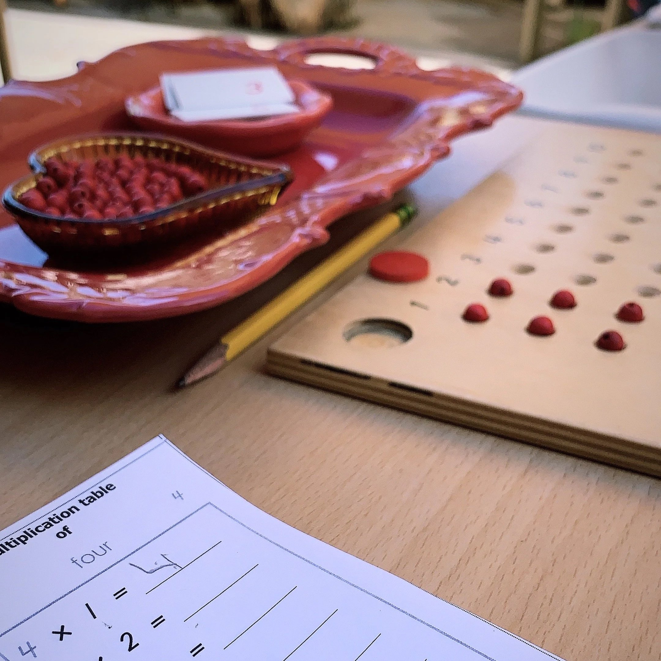 Concrete Introduction to Memorization of Multiplication Tables