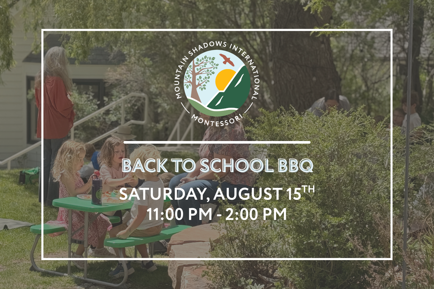 Back to School BBQ