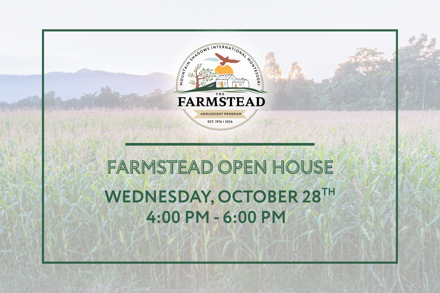 Farmstead Open House