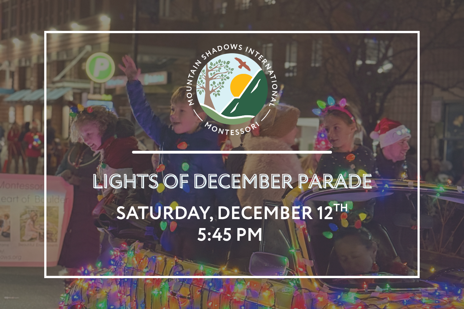 Boulder Lights of December Parade
