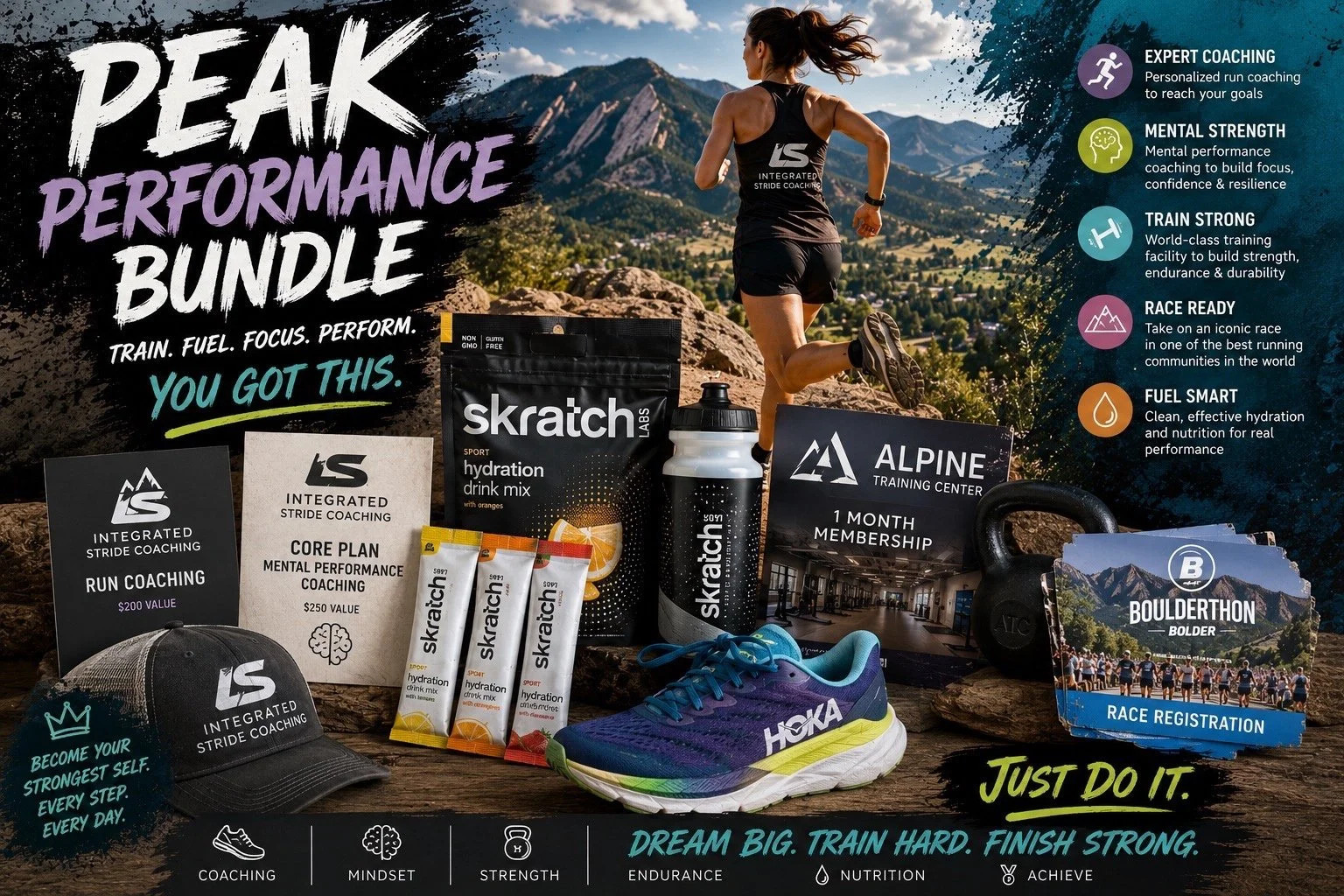 Boulder's Peak Performance Bundle - Ultimate Endurance & Running Package
