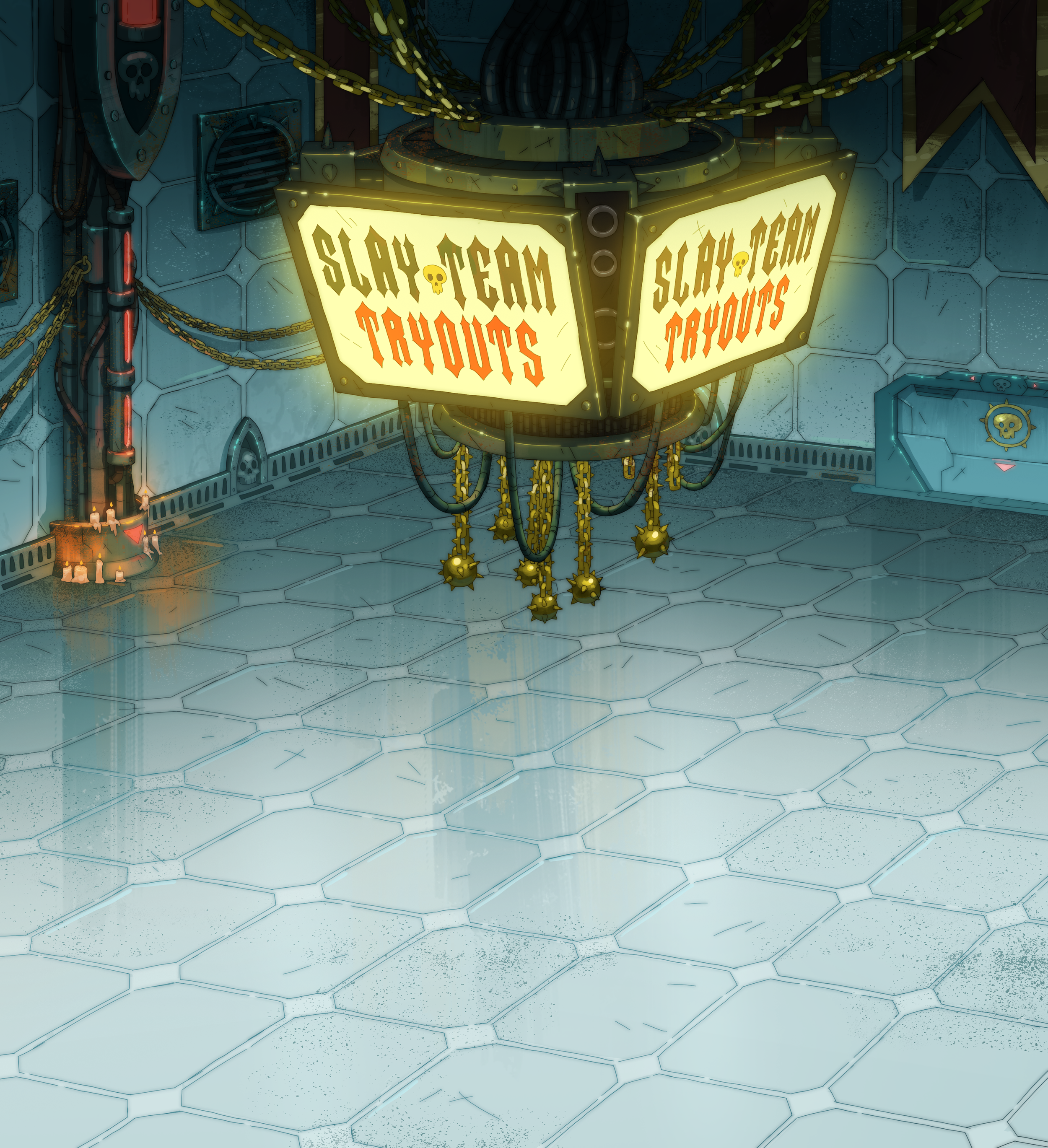 Space King 4 - Kingsmas - BG Paint Only