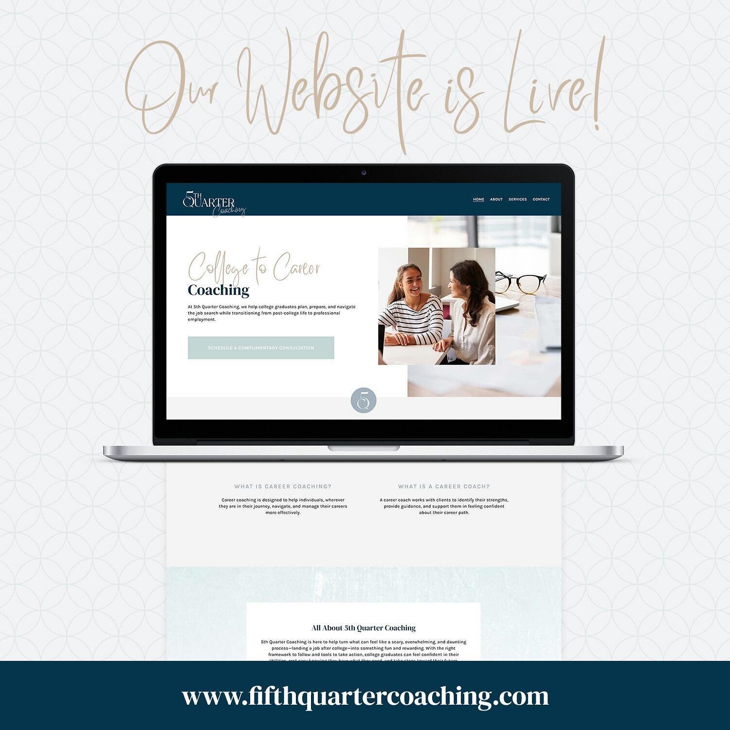 We&rsquo;re excited to share the launch of our website!  www.fifthquartercoaching.com

Are you a college grad looking for career coaching? Are you a college junior looking for internship interview preparation? Are you a parent looking to help your co