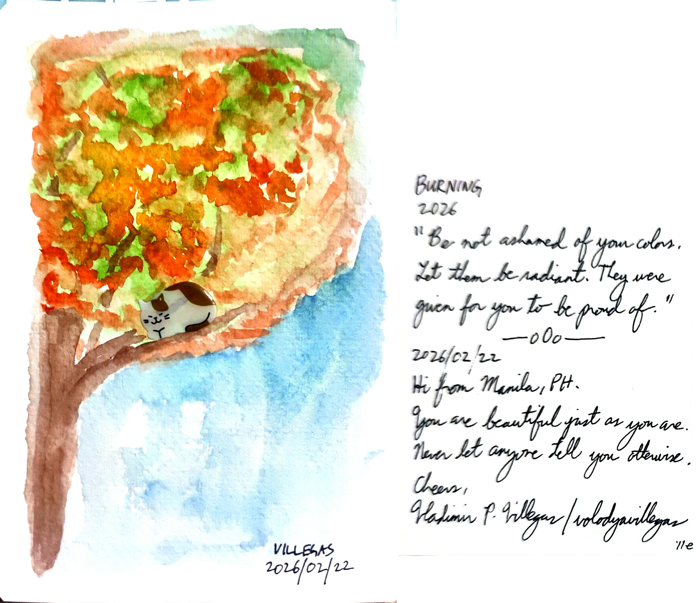 "Burning"
Vladimir P. Villegas
Manila, Philippines