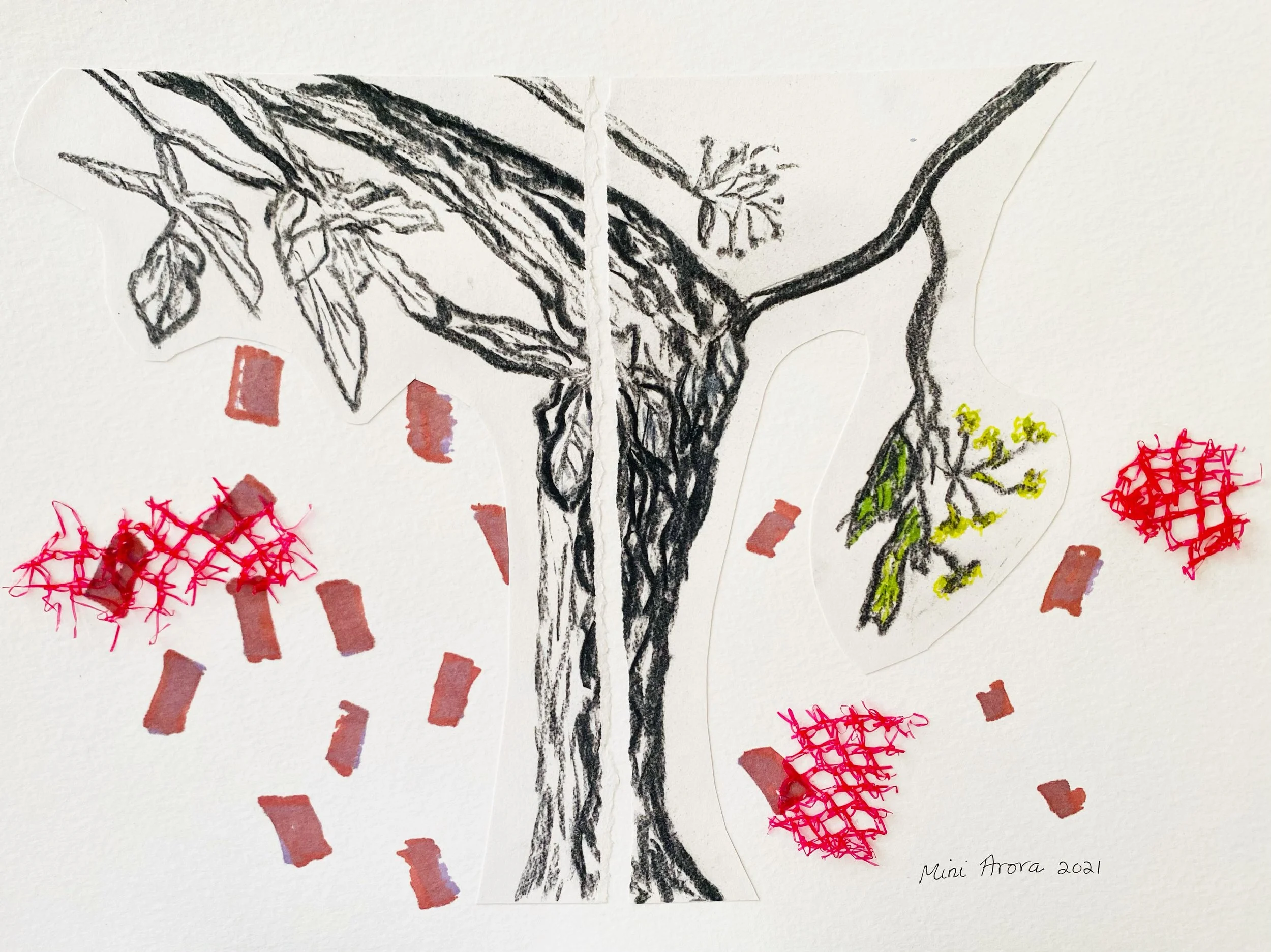 "Falling"
Mini Arora (@miniarora.art)