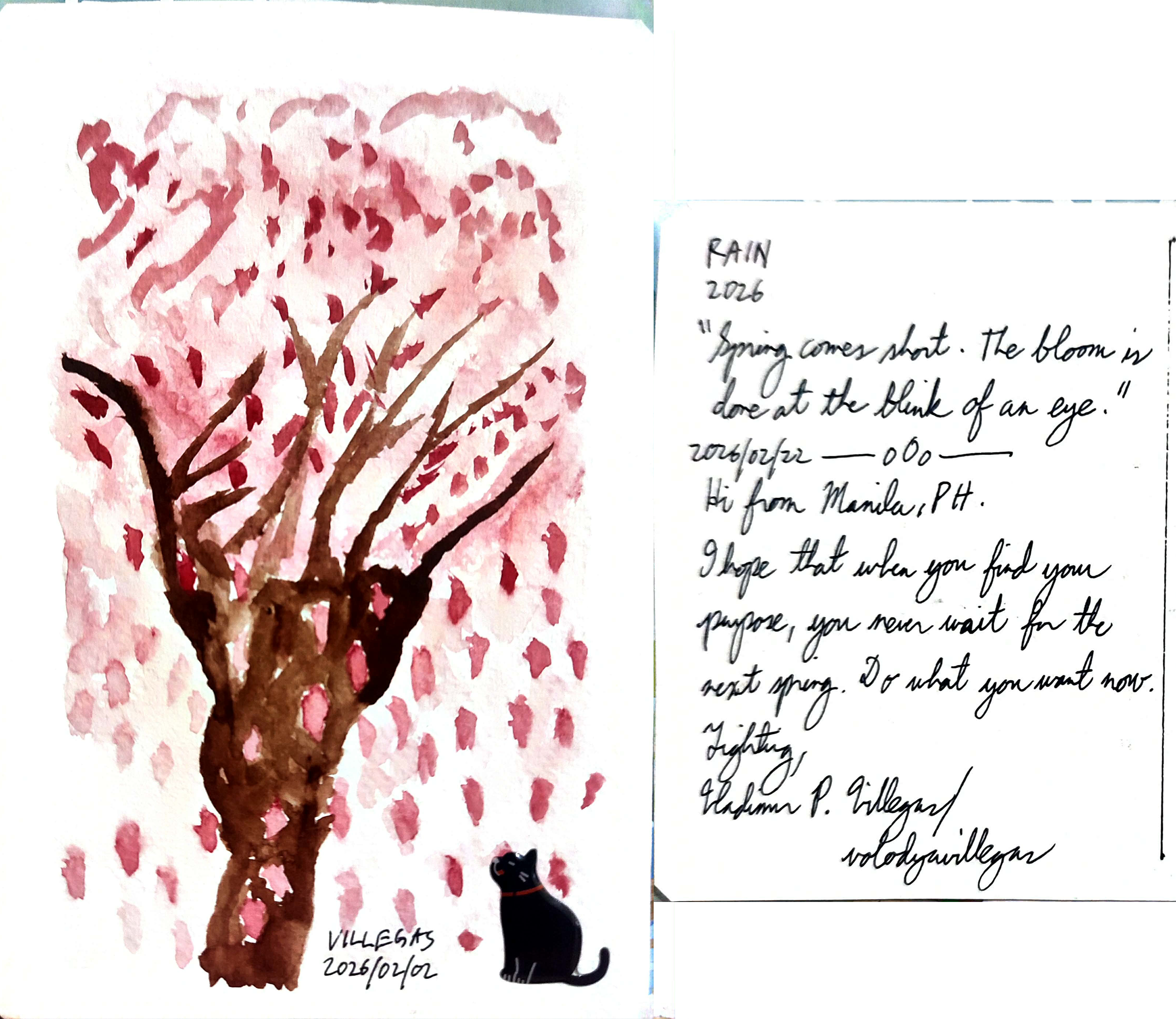 "Rain"
Vladimir P. Villegas
Manila, Philippines