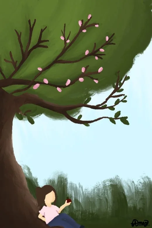 "Between Blossoms and Becoming"
Ameera Brilliany Dianggaputri
Semarang, Indonesia