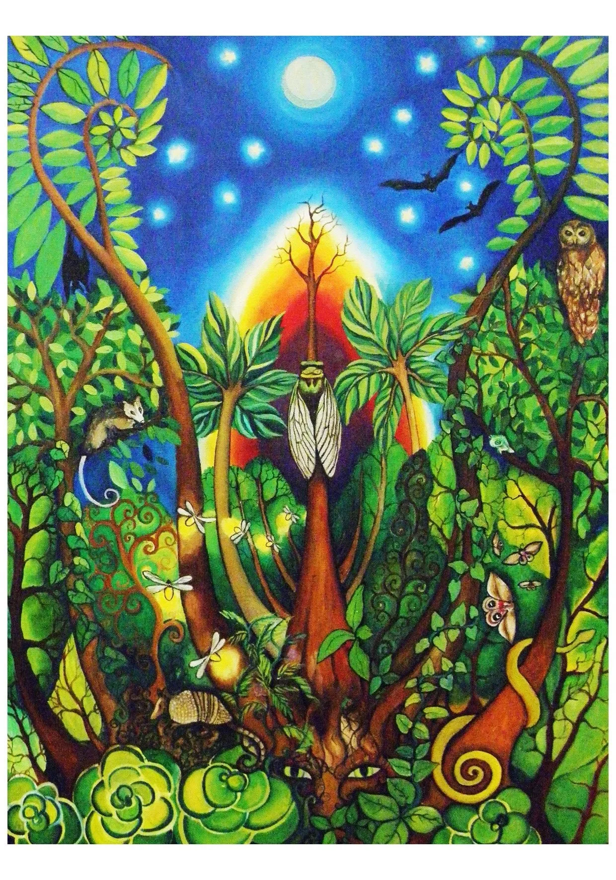 "Noche Uterina"
Carina Hernandez (@arte_carina)
Canary Island, Spain