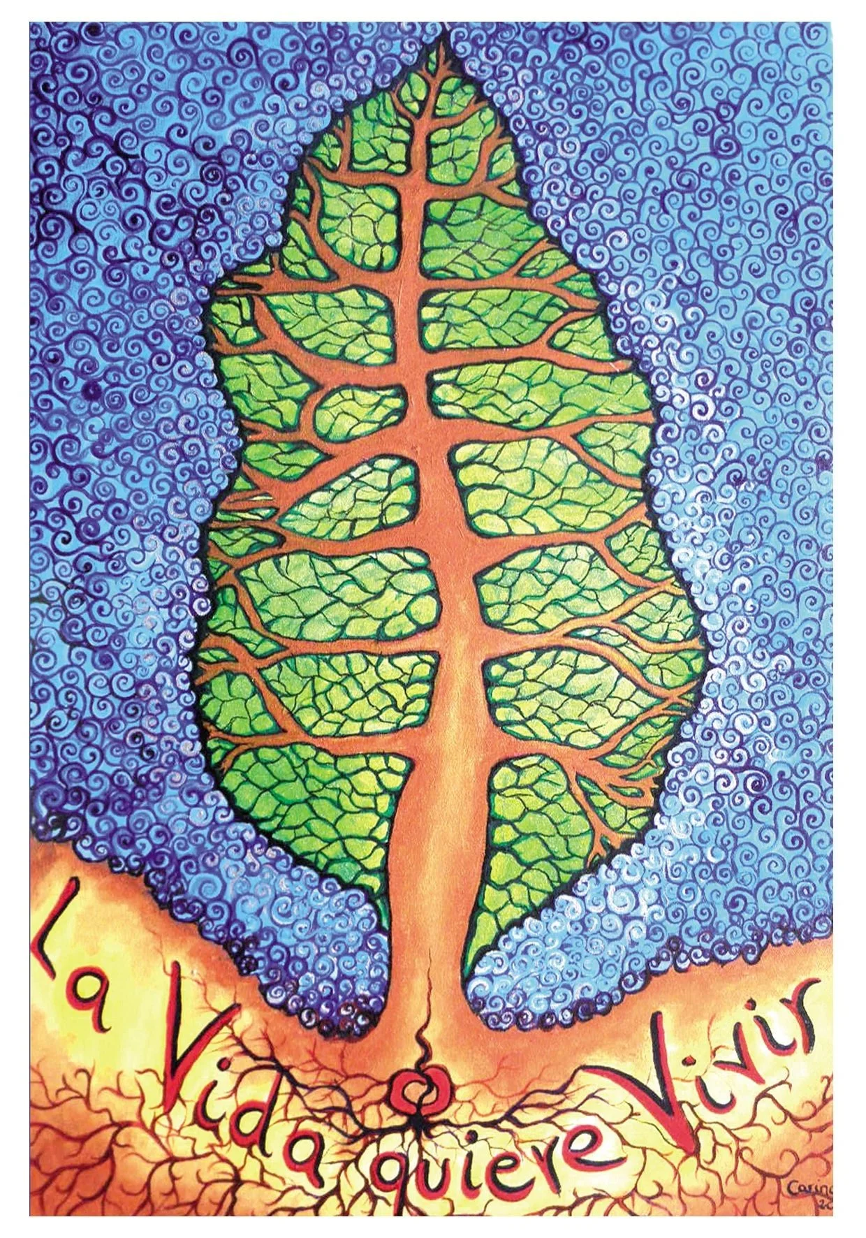 "La Vida quiere Vivir"
Carina Hernandez (@arte_carina)
Canary Island, Spain