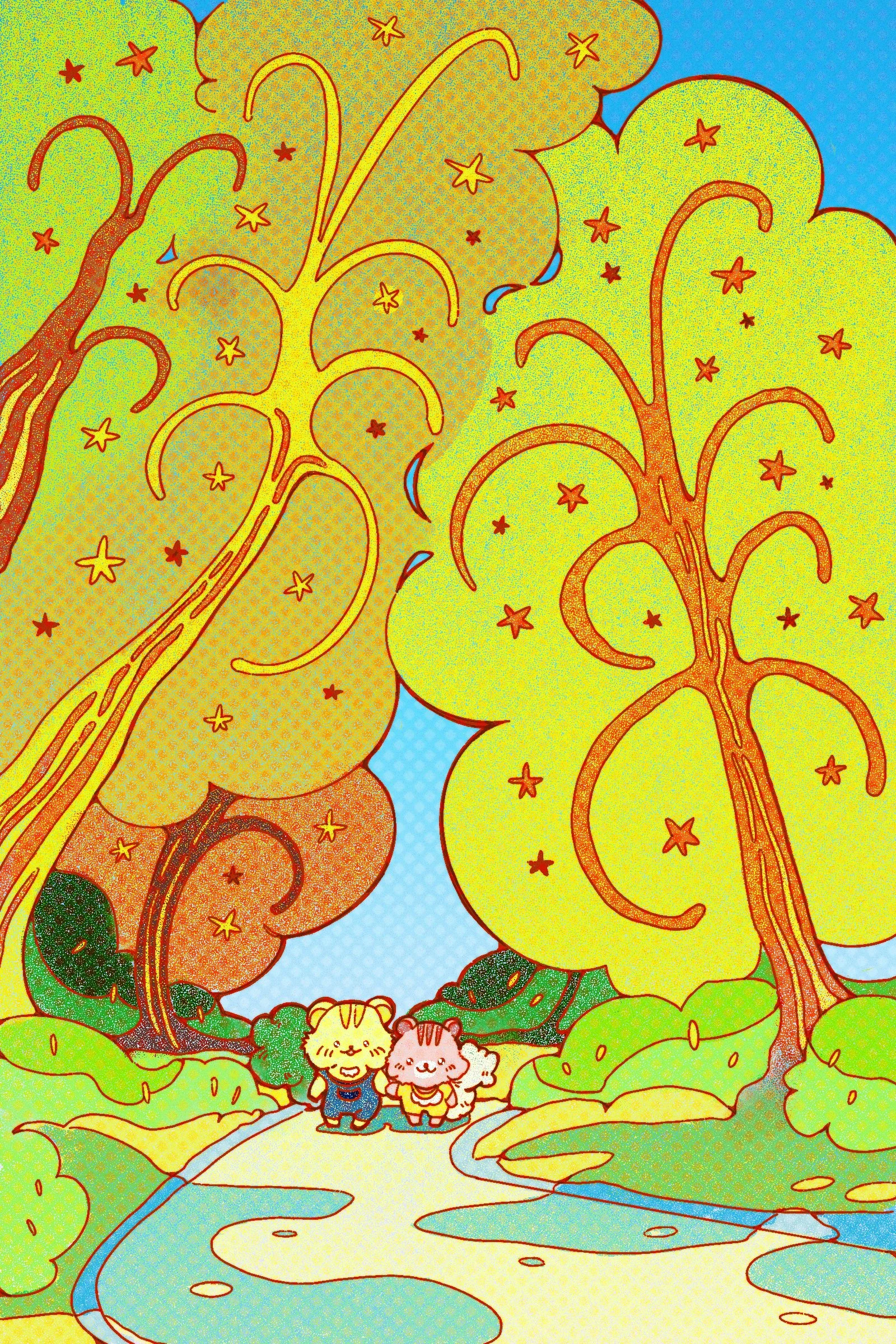 "As Trees Think of Stars"
Nini Chen (@ninizi.gifts)
Los Angeles, USA