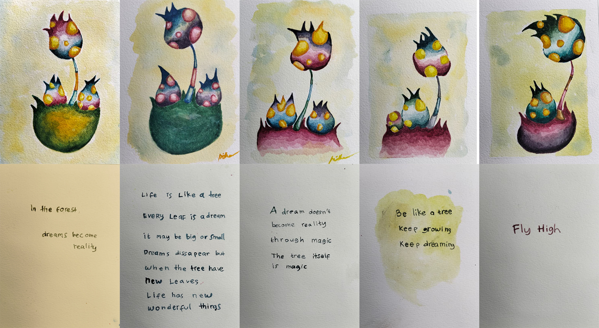 "The Dream Tree Series"
Pritha Fitria Natasha Bekti (@LarraLaine_artproject)
Indonesia