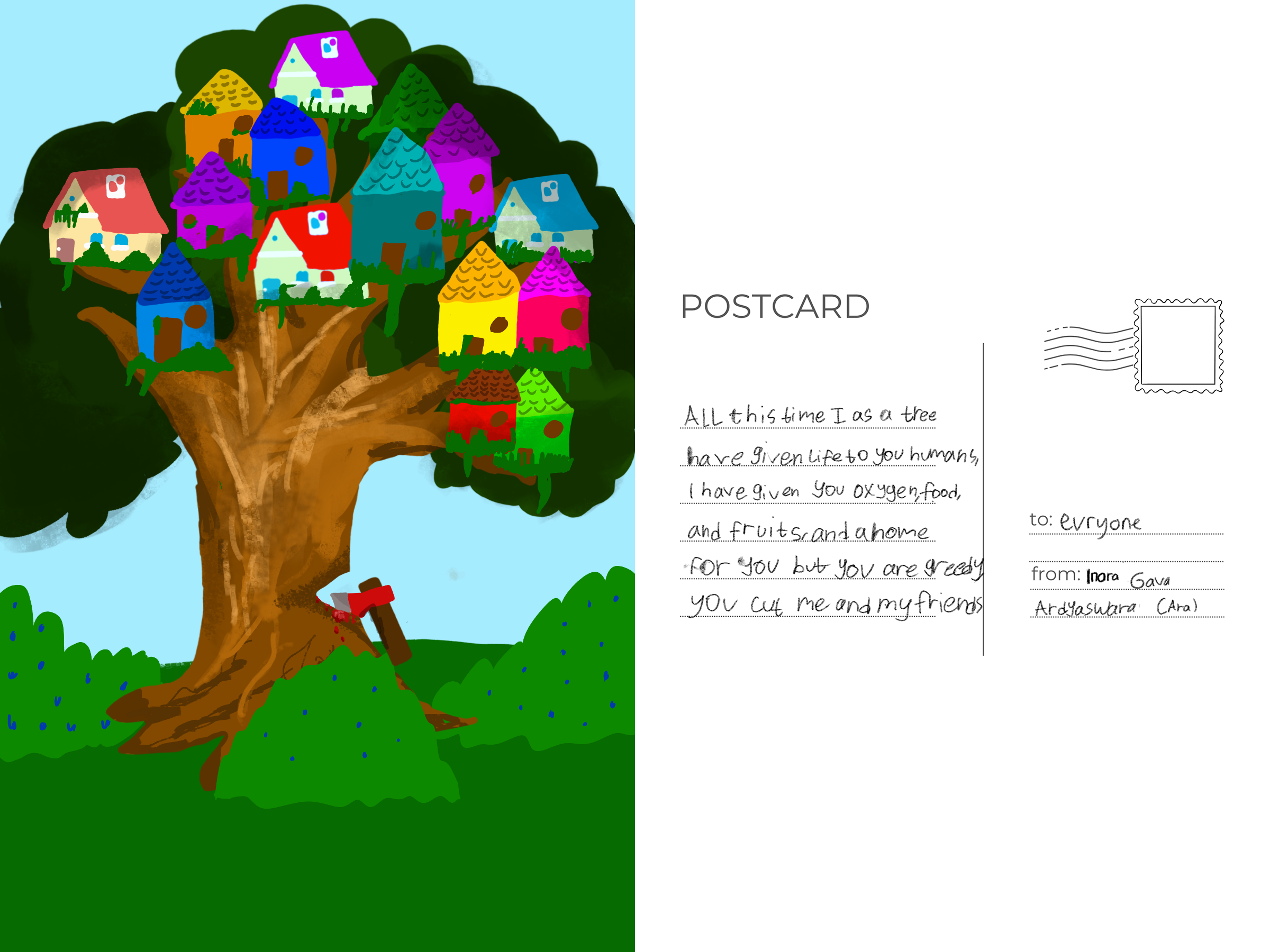 "Tree of Life"
Inara Gava Ardyaswara 
Kudus, Indonesia 