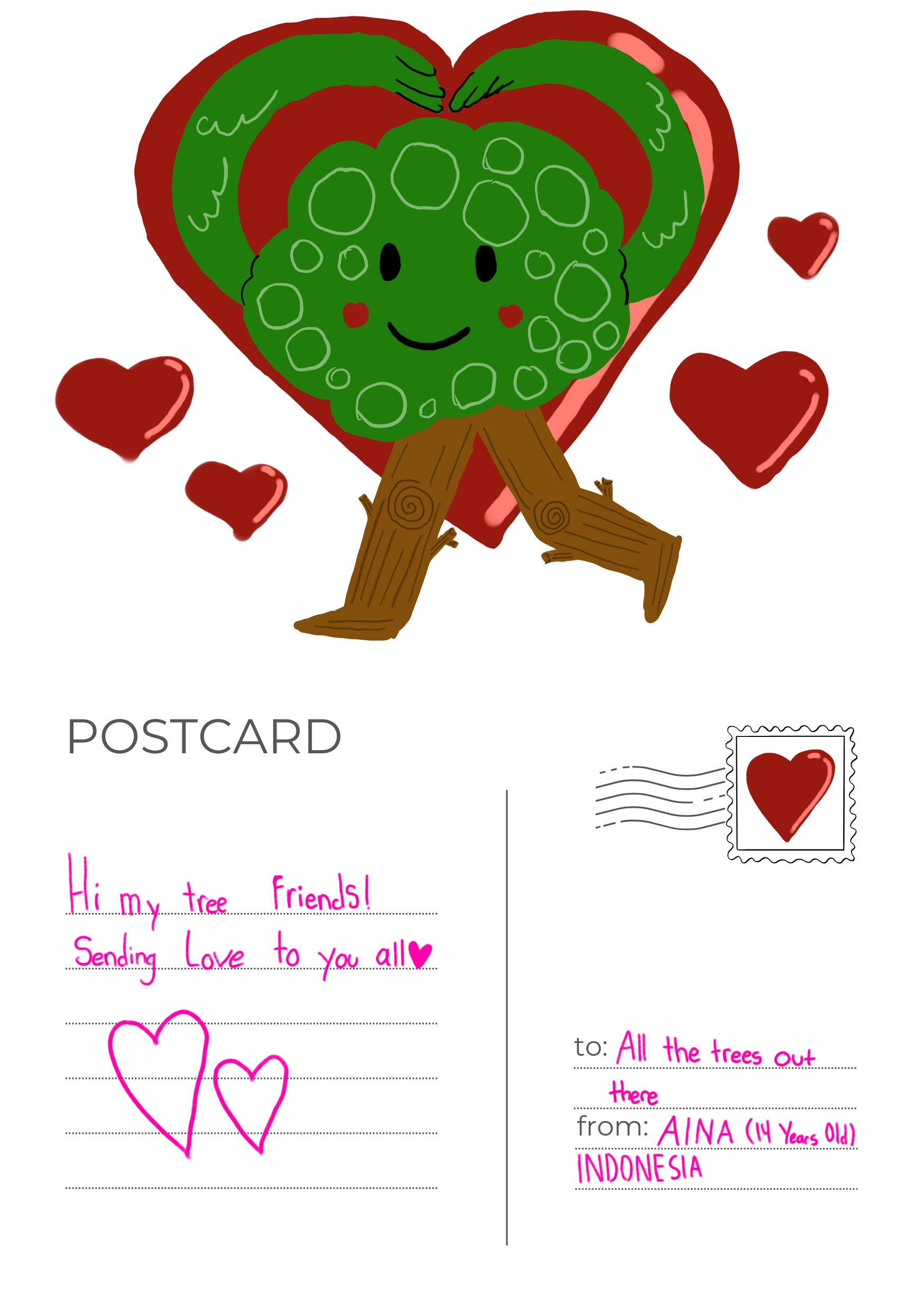 "Sending Love to All The Trees Out There"
Aina Kinari Rahadian
Indonesia