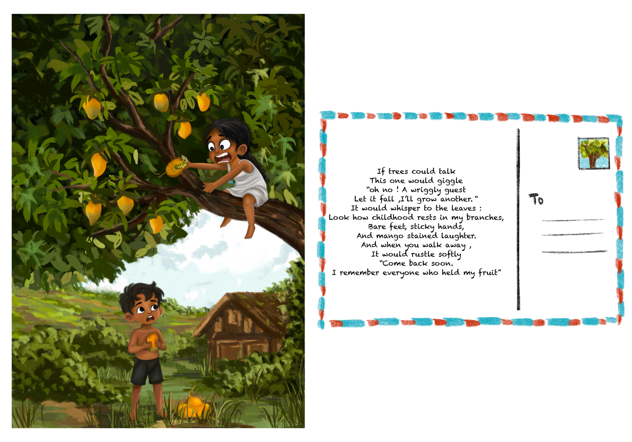 "In the time of Mangoes"
Arunima R
India