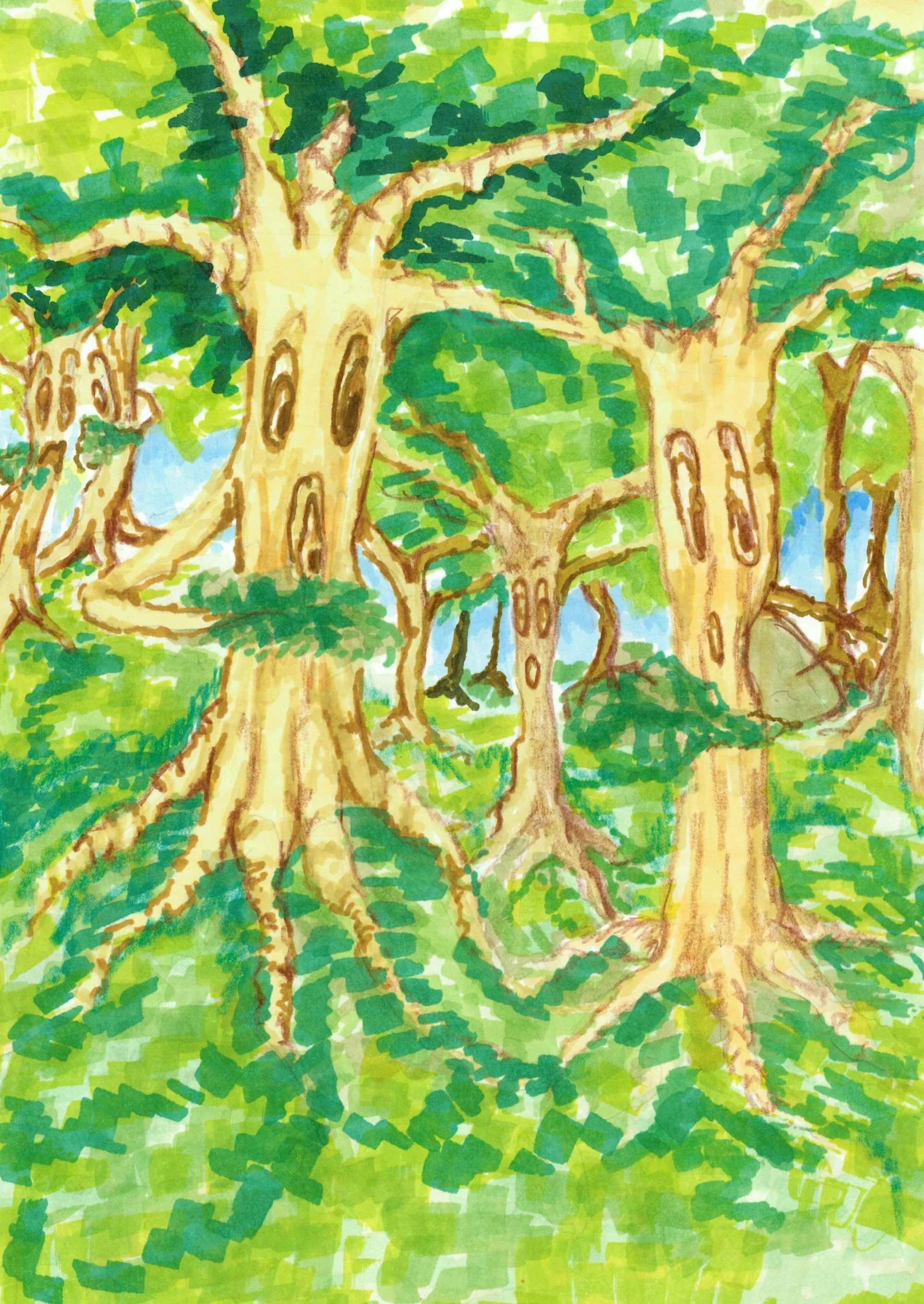 "Yapping Trees"
Khensani Ngomato
South Africa