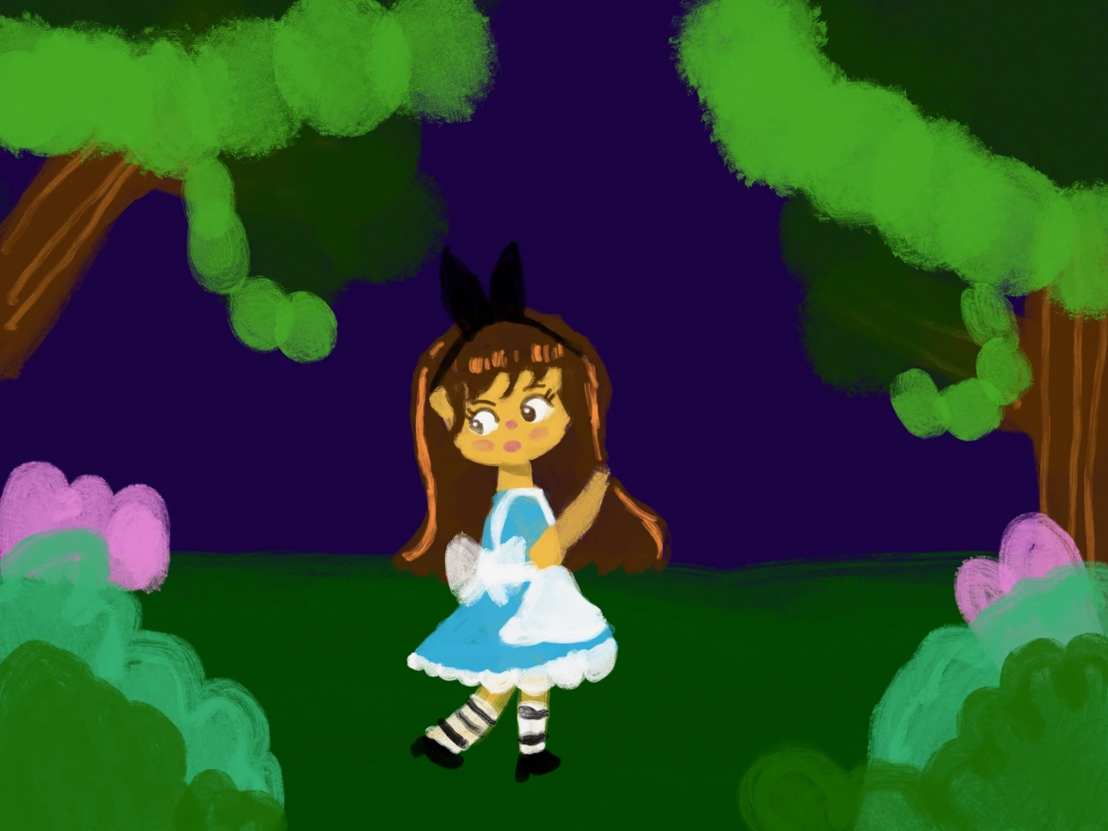 "Quiet Tree Friends"
Emmanuella Siennaka Setia Aji
Surakarta, Indonesia 