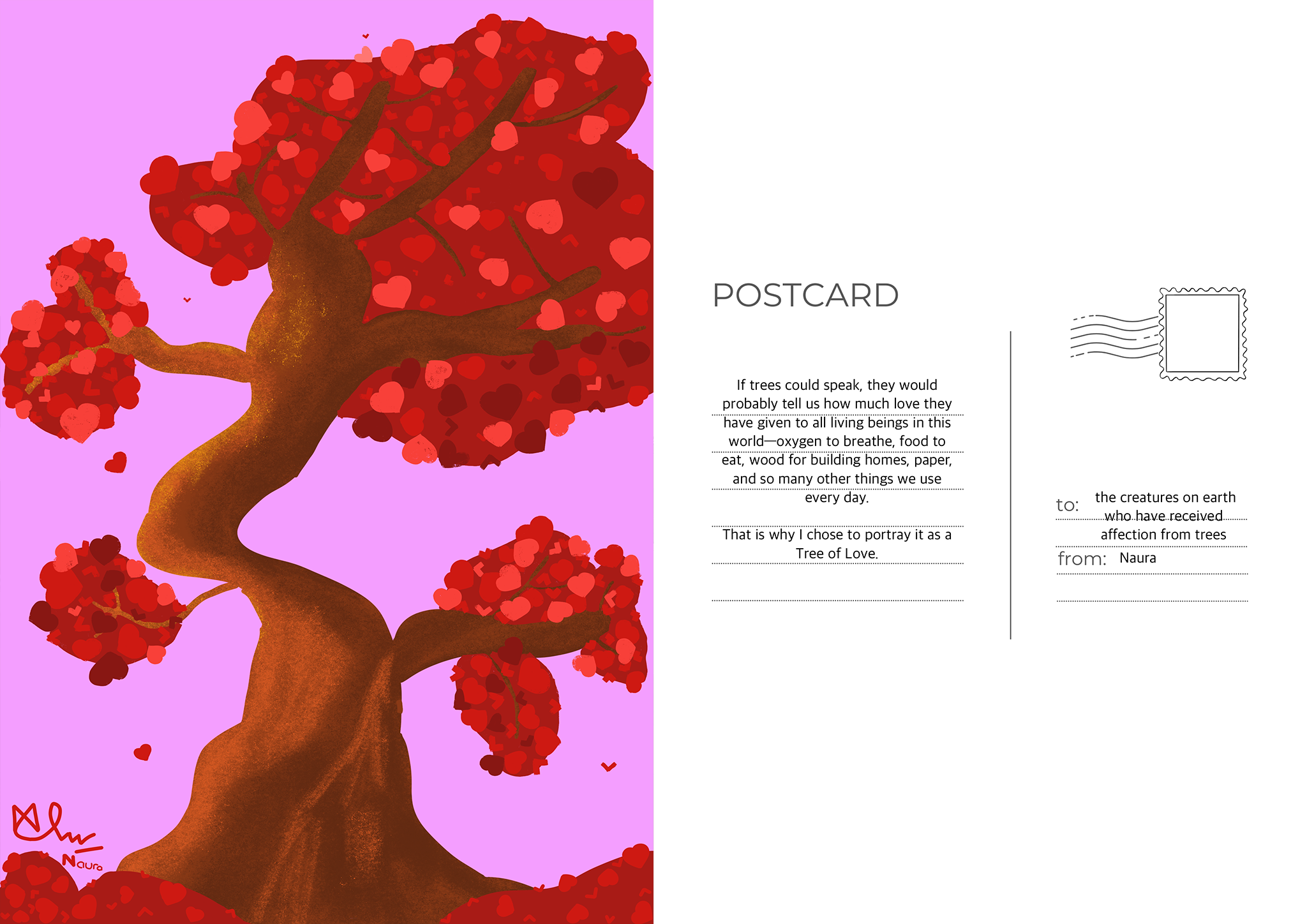 "Tree of love"
Naura Queensh Avariella
Kudus, Indonesia 