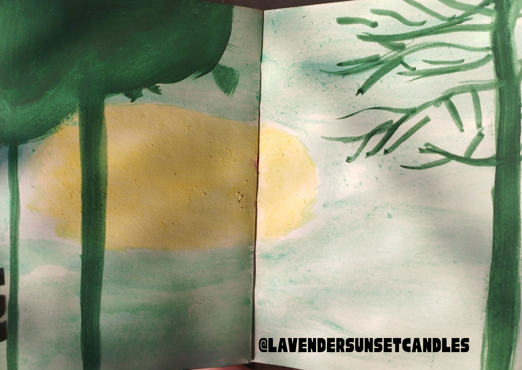 Misty Forest Sunset Season 
Shefali (@lavendersunsetcandles)
Mumbai, India