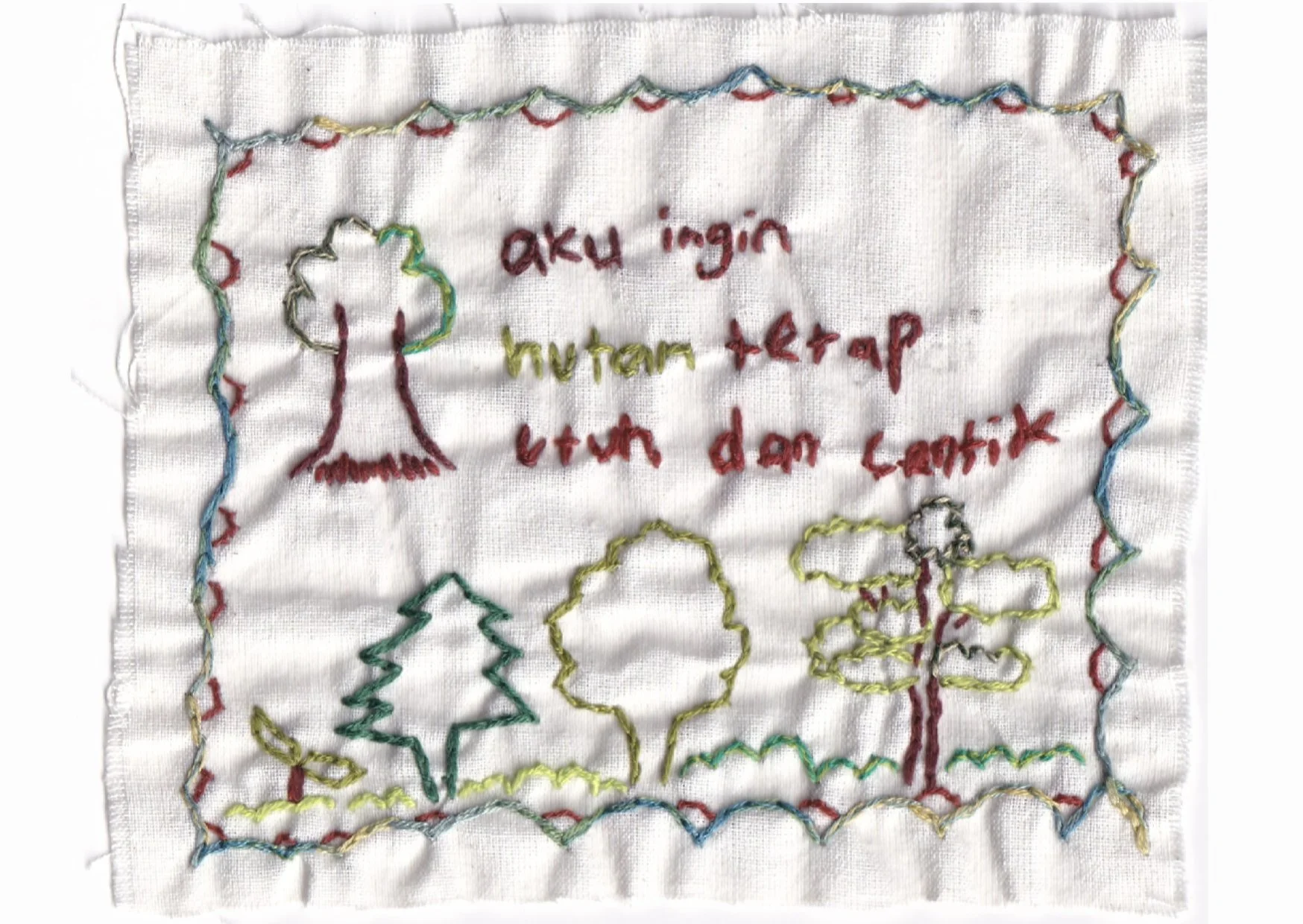 "Aku Ingin Hutan Tetap Cantik dan Utuh"
Della Wijiarti (@kitteninpocket)
Jakarta, Indonesia