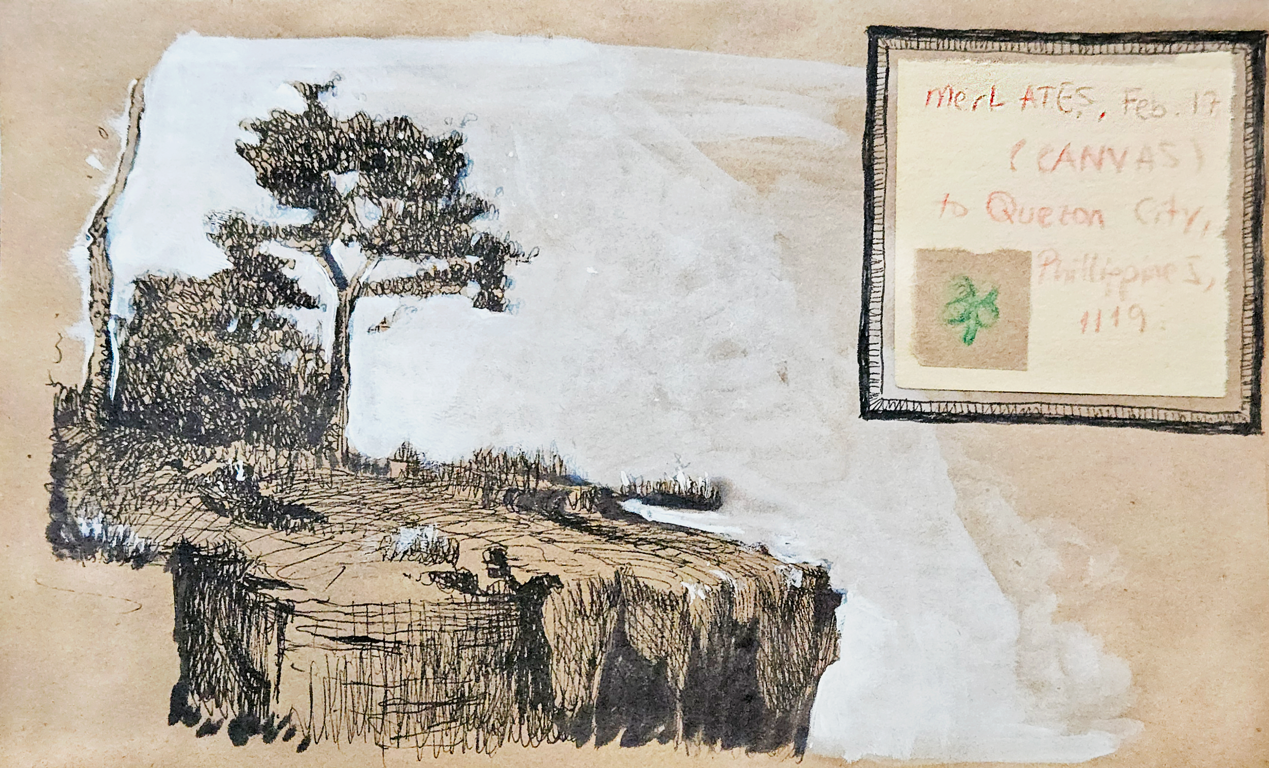 "Mail Art | İf the trees could talk, 2026"
Mert Ateş (@0mert_art)
Turkey