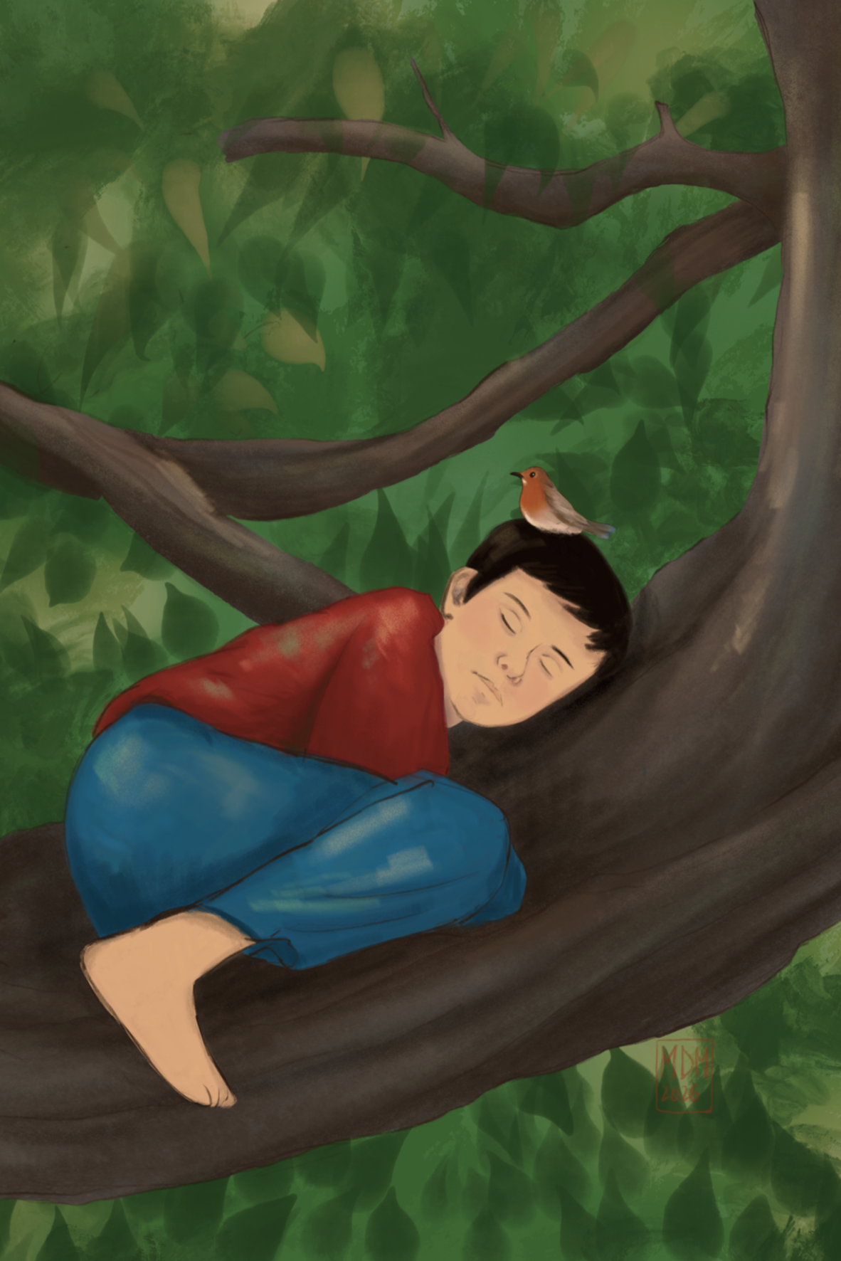 Where Trees Hold Dreams
Marta De Martino (@marta_illustra)
Italy