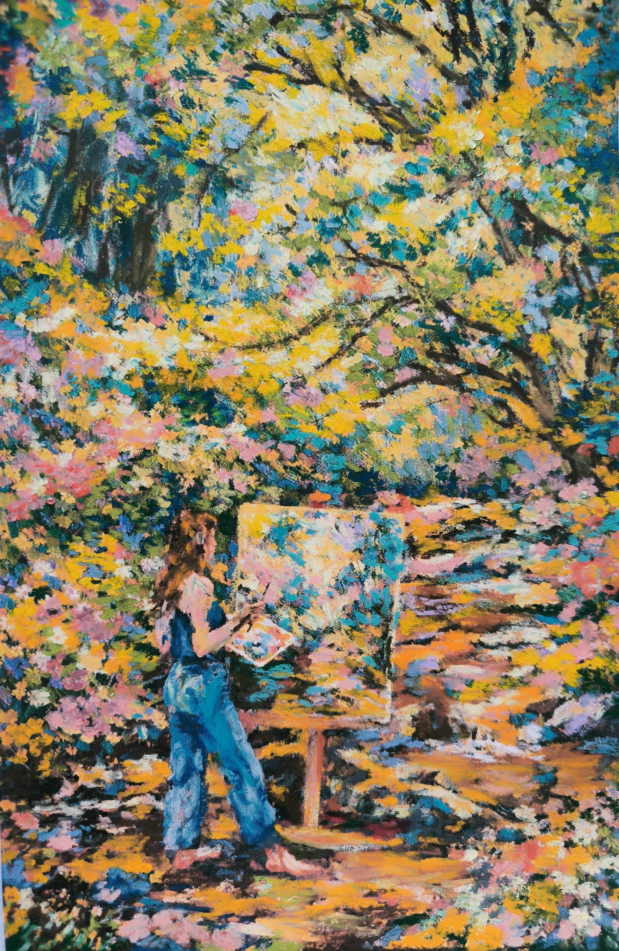 "A Moment with the Trees"
Bianca Jeniz T. Madriaga (@_biankapaintsss_)
Philippines