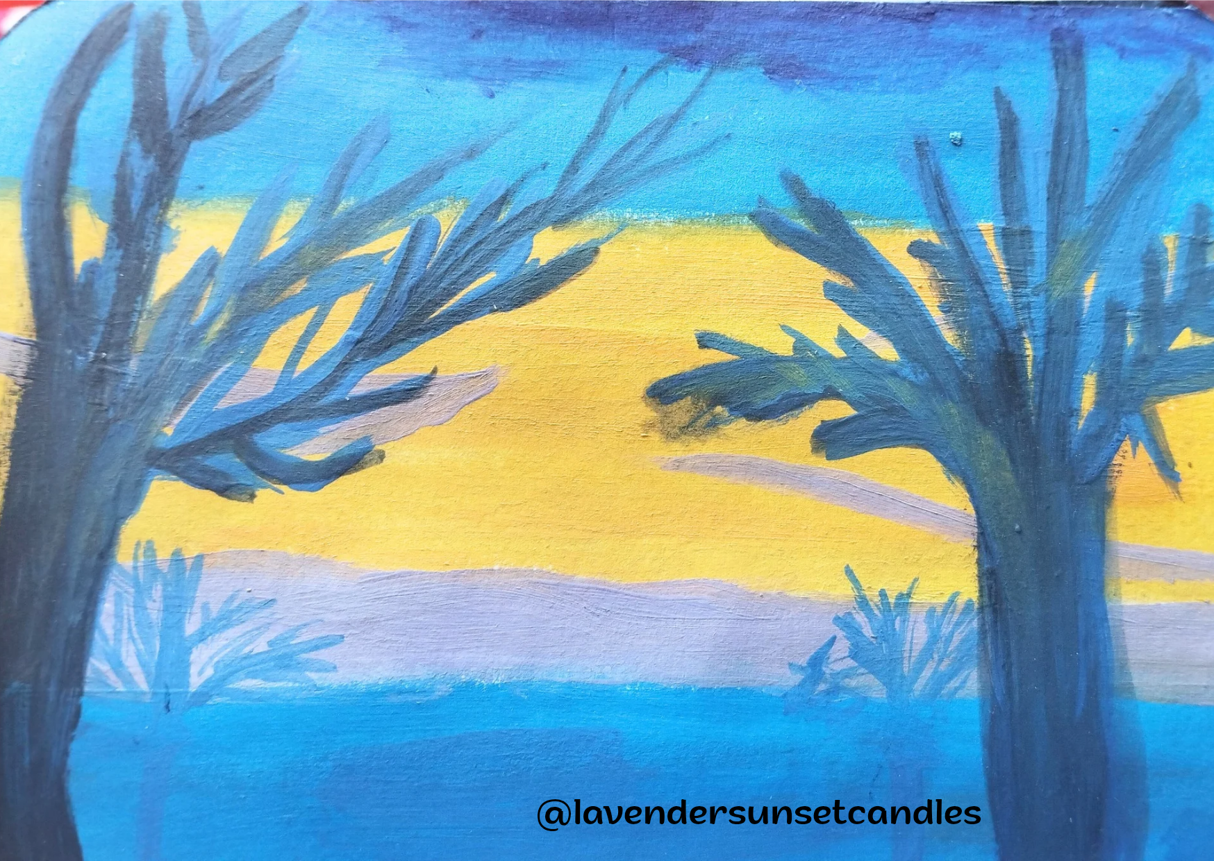 Misty Forest Sunset Season 
Shefali (@lavendersunsetcandles)
Mumbai, India