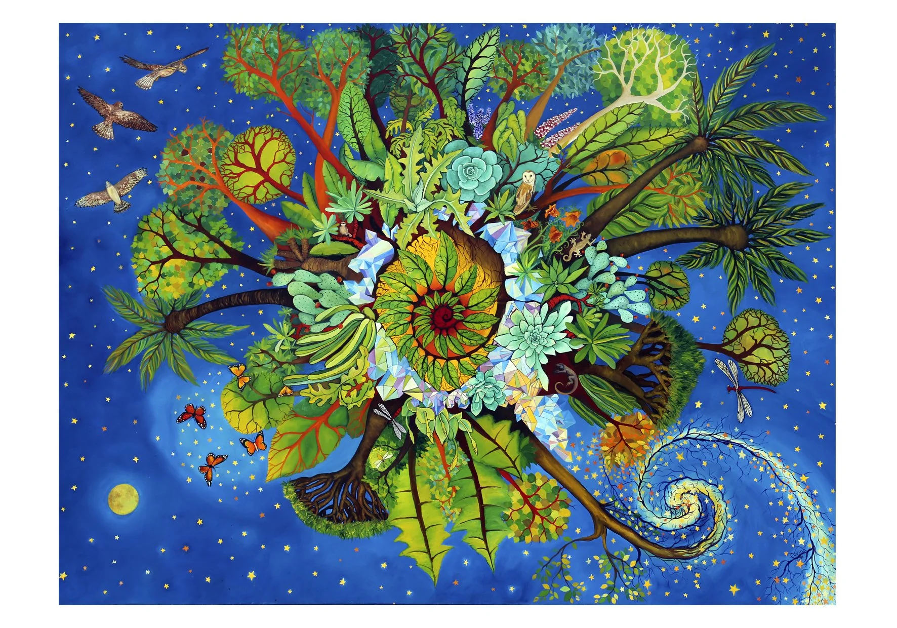 "Corazon de la Tierra"
Carina Hernandez (@arte_carina)
Canary Island, Spain