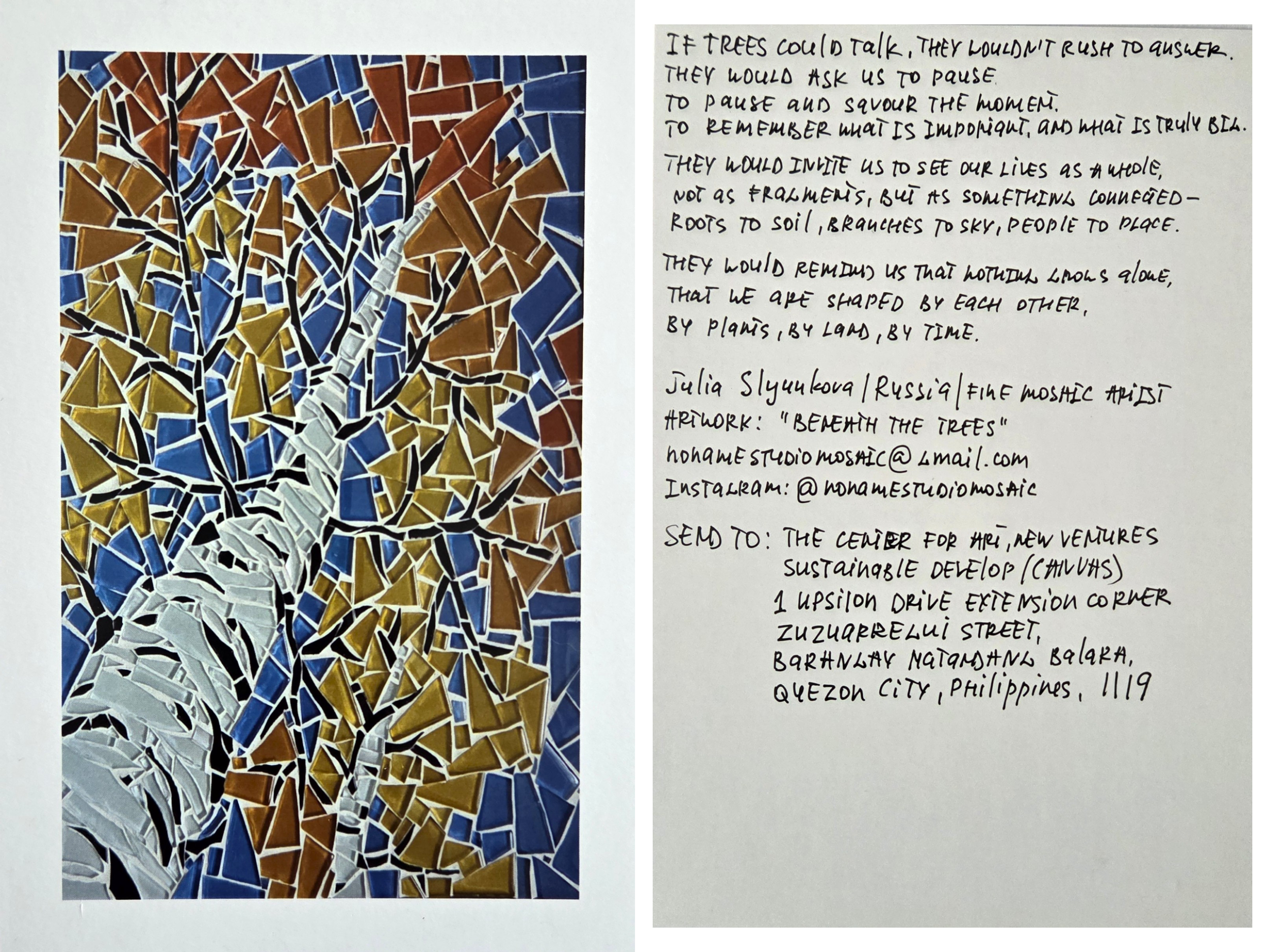 "Beneath the Trees"
Julia Slyunkova
Russia