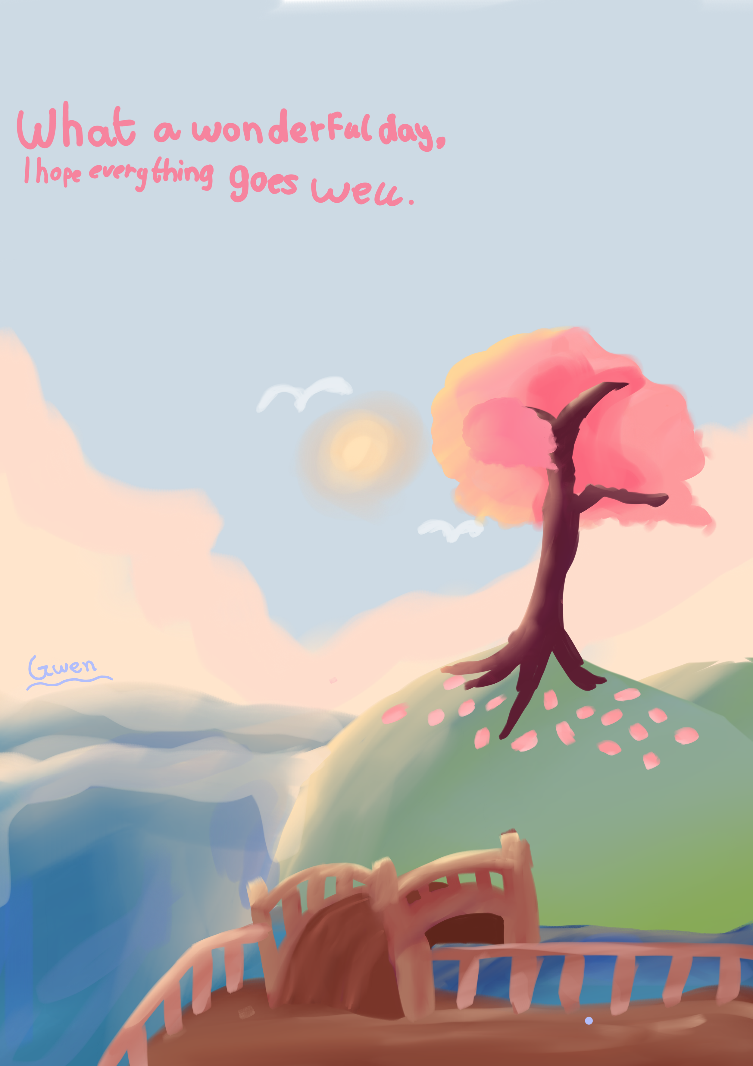 "Hoping that everything goes well."
Victoria Gwen Stephani Wijaya (@victoriagwensw)
Kudus, Indonesia