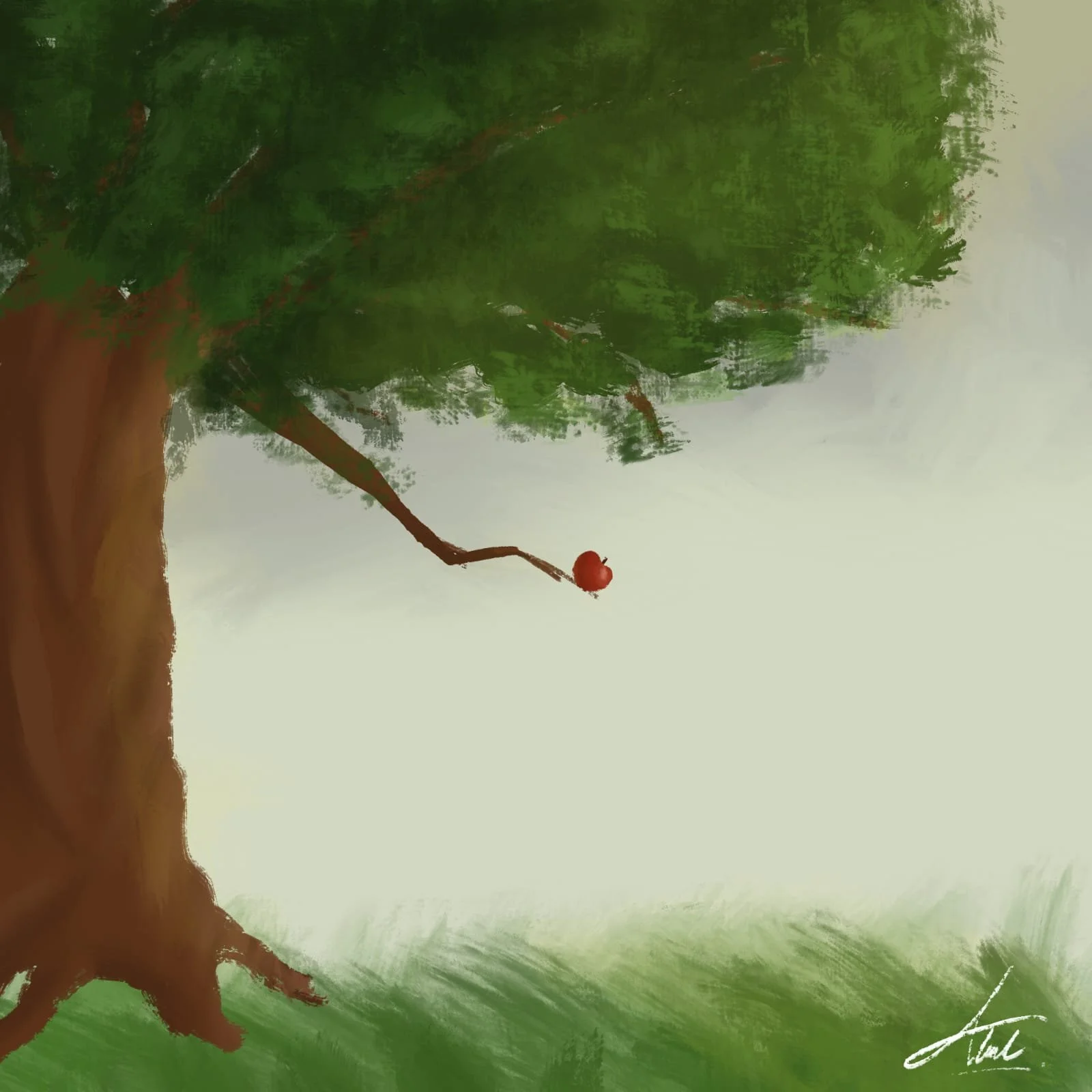 "The Silence Before the Apple Falls"
Adzkiya Bellany Dianggaputri
Semarang, Indonesia