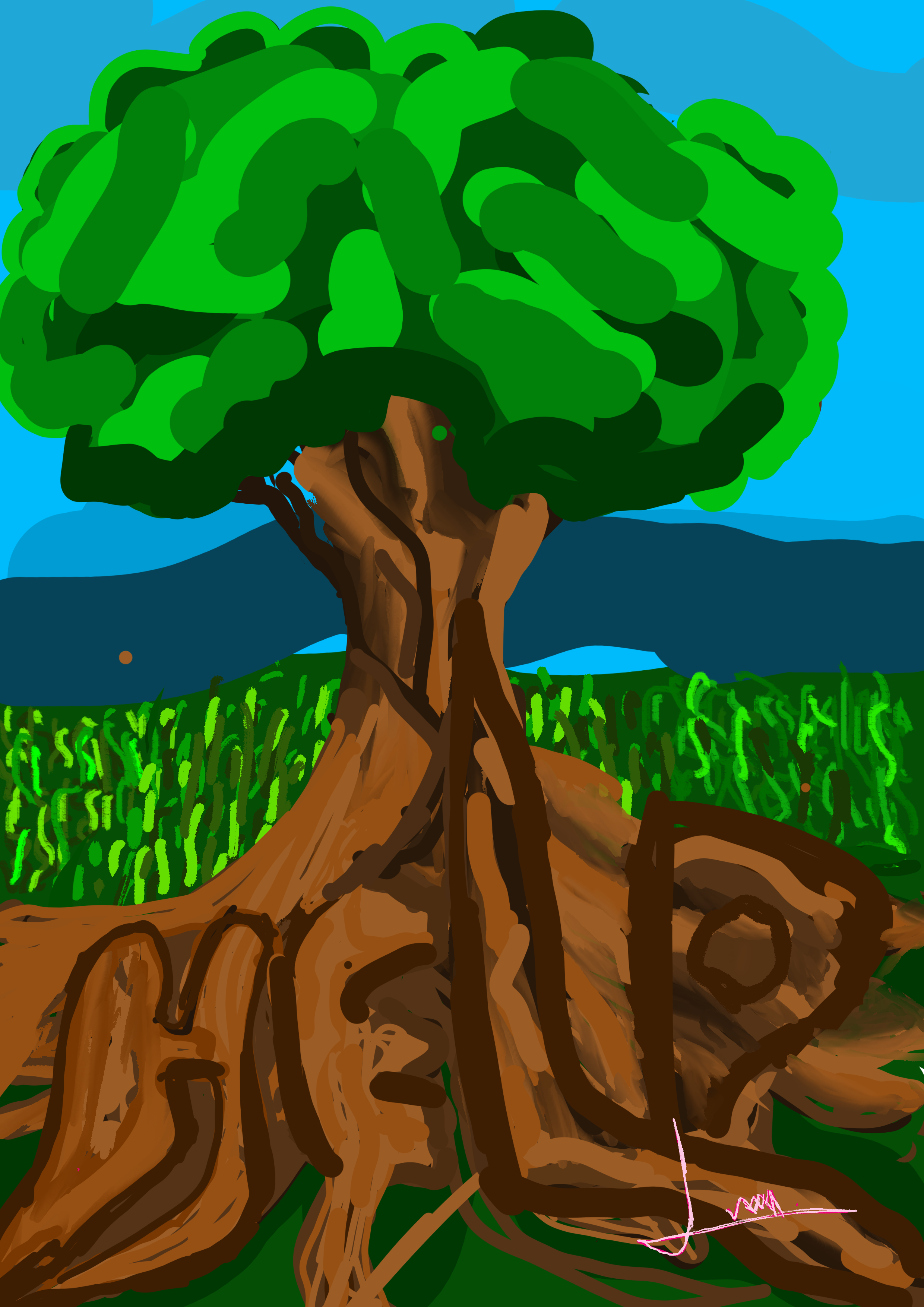 "Help Me, Signed: The Trees"
Lintang Arimbi Fatmasani (@anotherlintang)
Kudus, Indonesia