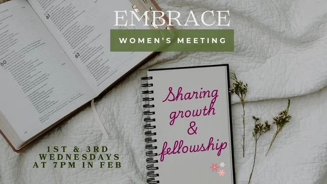 Embrace Women’s Bible study 