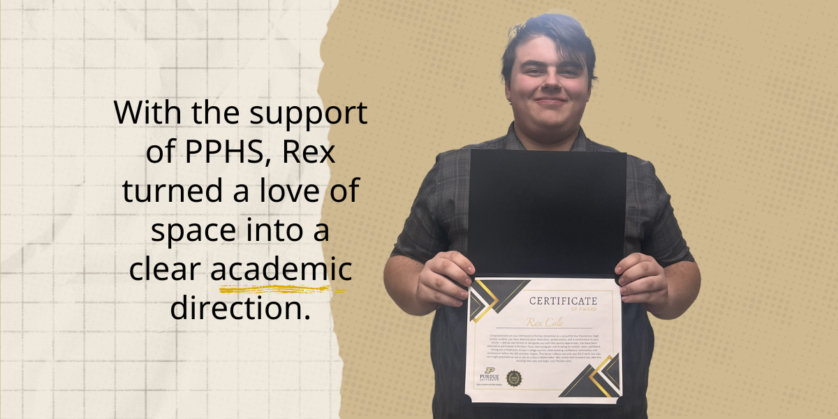 Support That Shapes What Comes Next: How PPHS Supports Students Like Rex inFinding Their Path