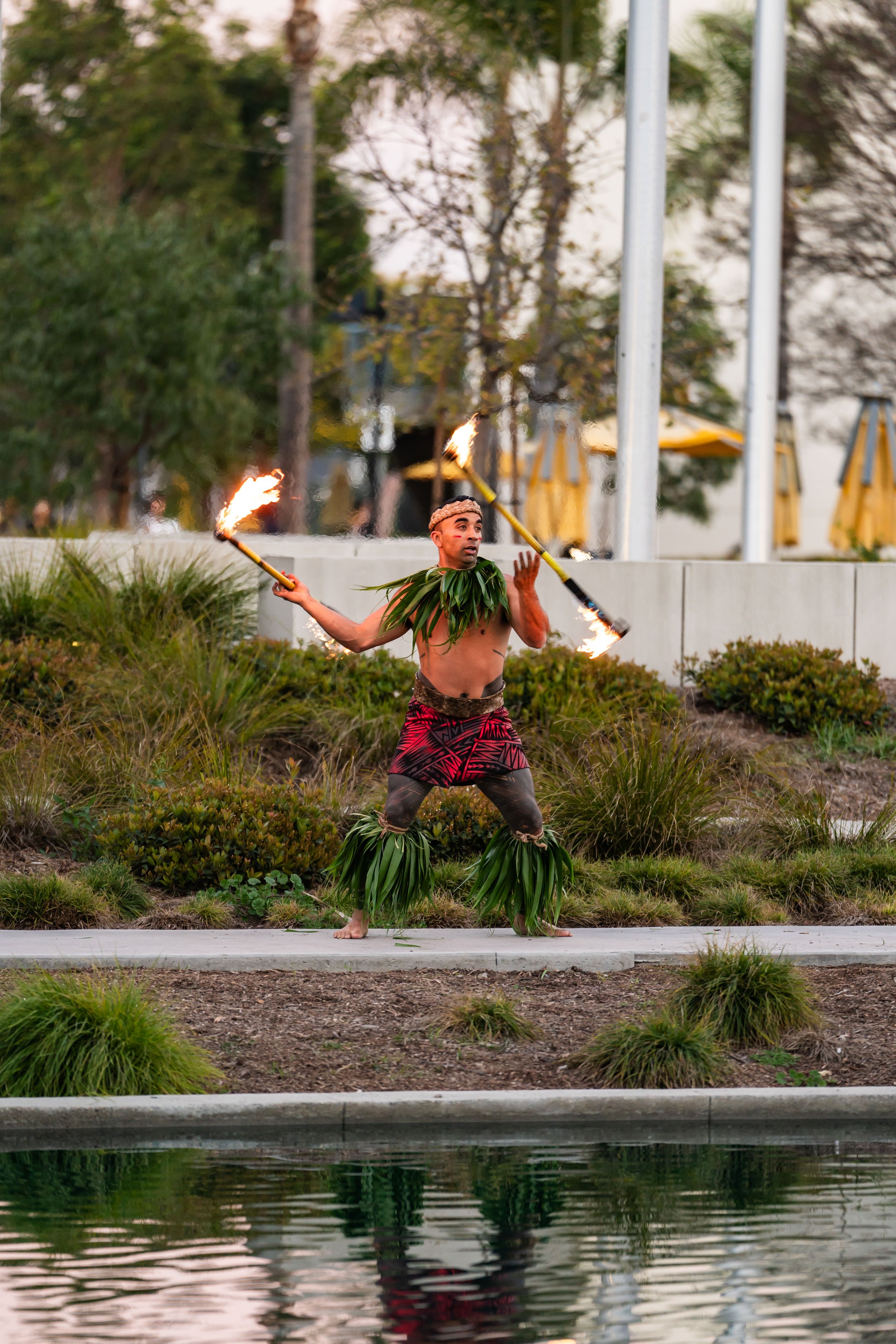 Fire Knife Dancer - Chief Leiataua