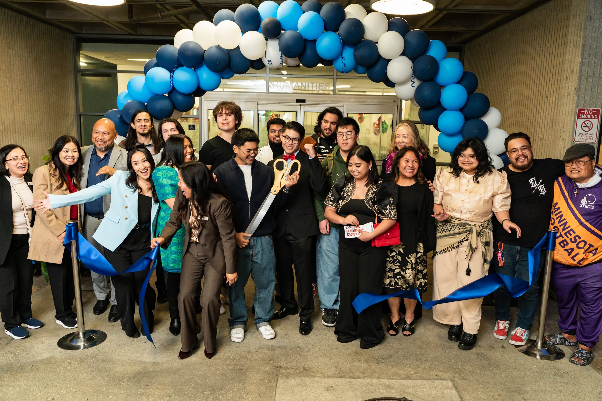 Offical Ribbon Cutting with APIDA Student Club
