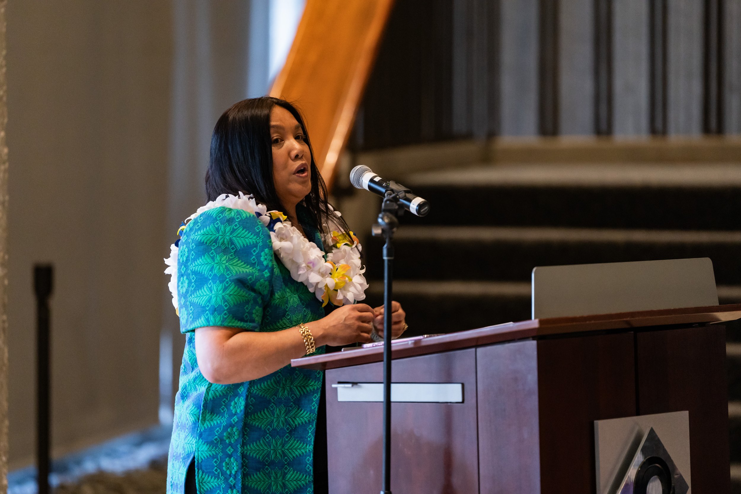 Guest Speaker Dr Rowena Tomaneng - Deputy Chancellor of California Community Colleges