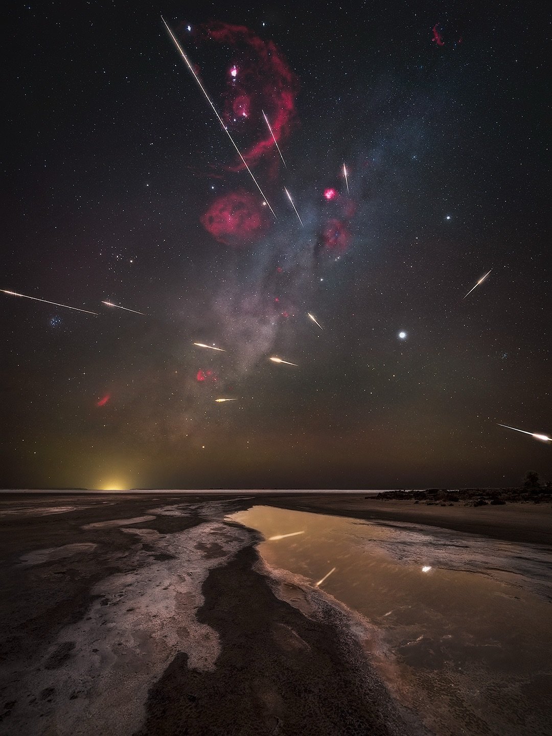 Geminids Meteor Shower over Lake Tyrrell

We don&rsquo;t get as many meteors here as you would see in the Northern Hemisphere, but I was still able to capture a few over Lake Tyrrell in regional Victoria. This was photographed after the peak night du