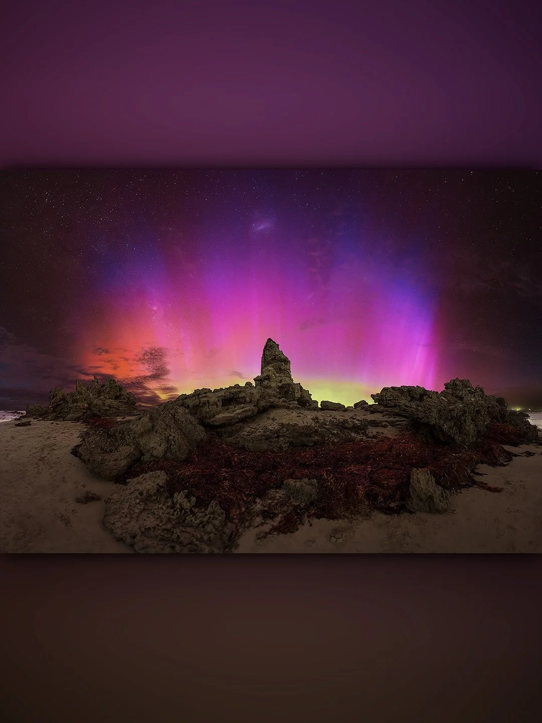 Aurora Australis

On January 20, 2026, Melbourne and much of Australia experienced one of the strongest geomagnetic storms in decades. It was reported as the most intense solar radiation storm since October 2003.

While the May 11, 2024 aurora was mo