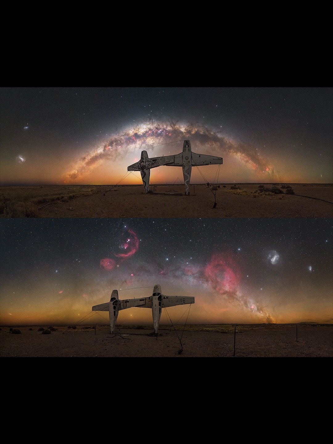 Let&rsquo;s Fly!!✈️ 

Panoramic Milky Way views over Mutonia Sculpture Park, South Australia.

@nc_shutterbuzz and I made the trip out here late last year and I&rsquo;m only just getting around to editing these. I shot one with the core arching, then
