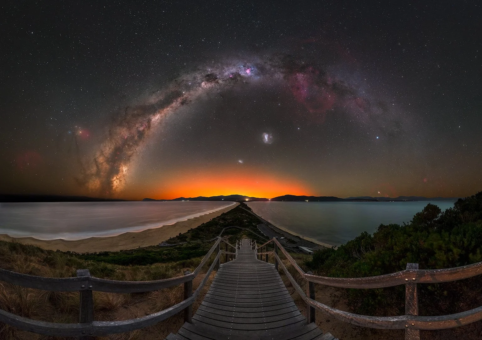 bruny-island-tasmania-the-neck-aurora-milkyway-panorama.jpg