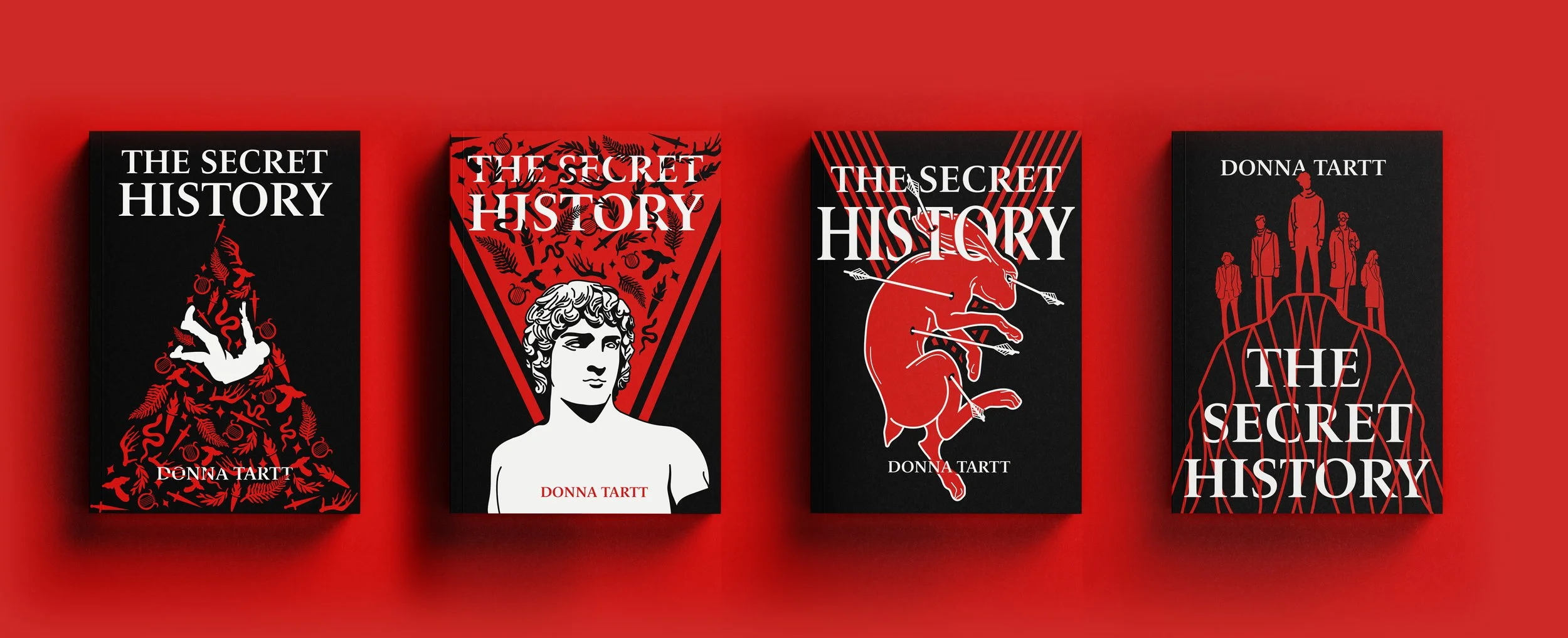 The Secret History Book Cover Design ANNA MADRUGA