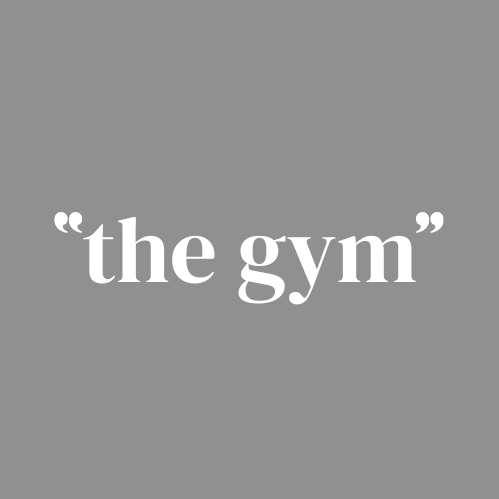 "The Gym" logo