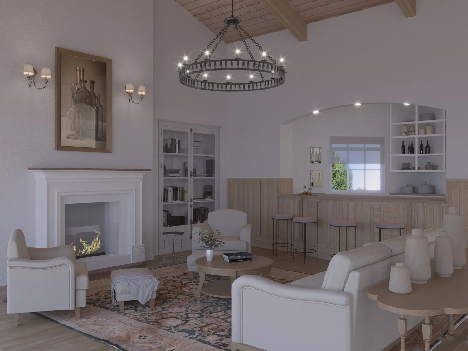 Woodside Manor Austin Transitional Interior Design — Britt Design Group