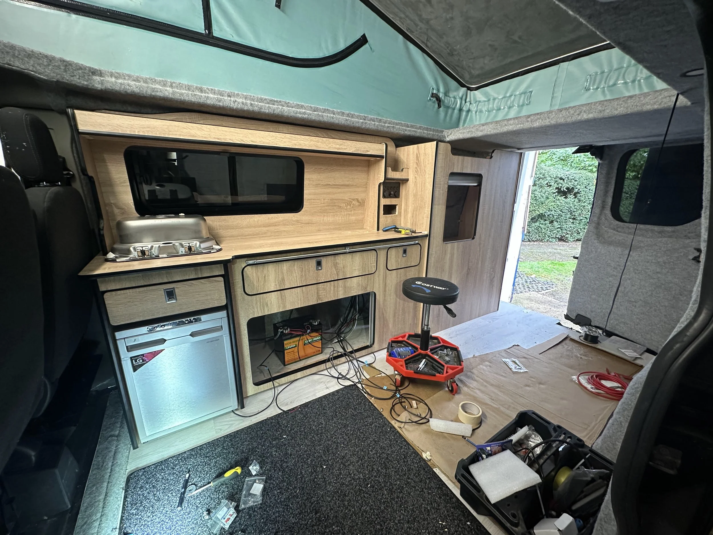 Ford Transit LWB Campervan Furniture