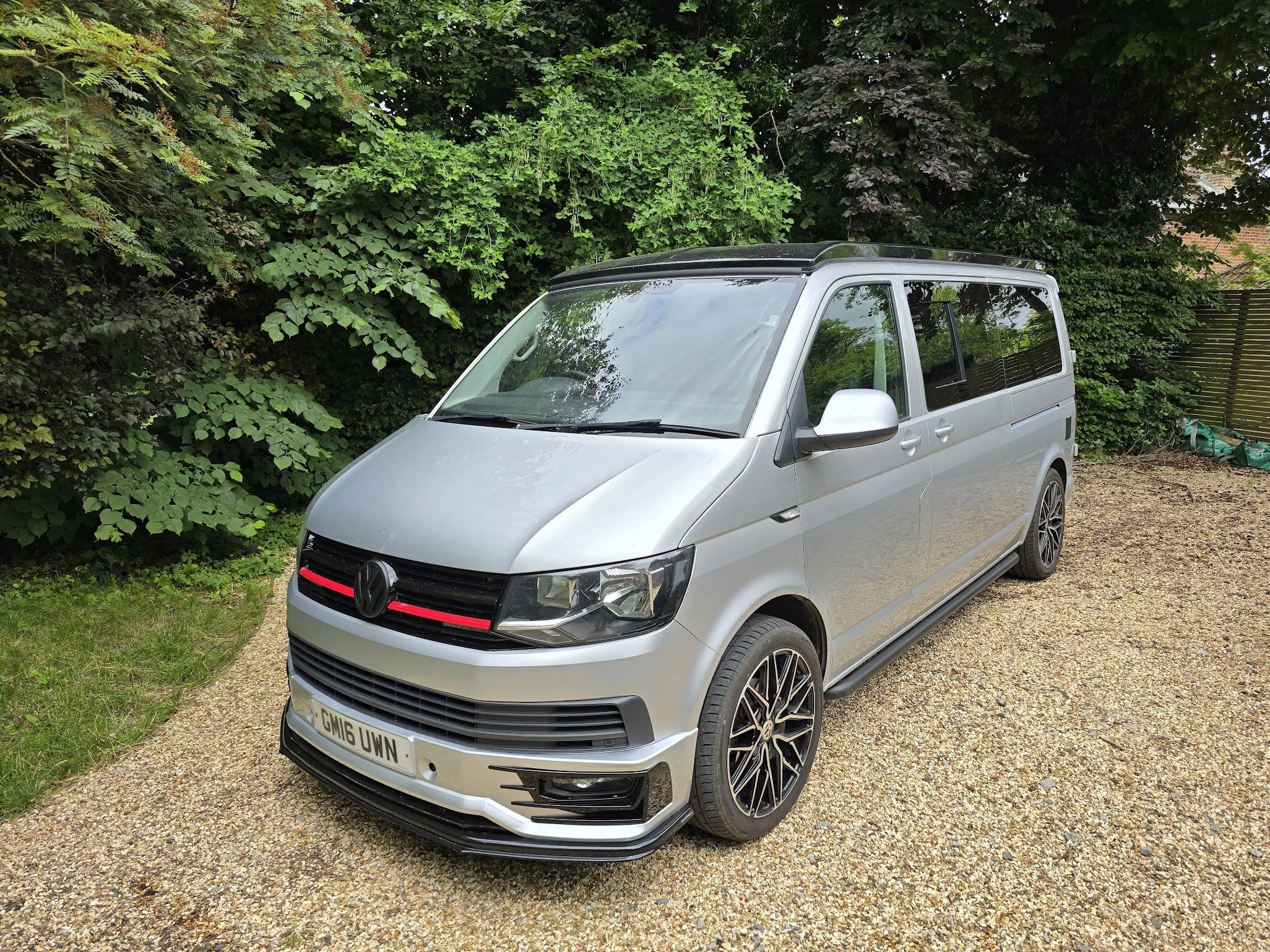 Silver T6 Campervan